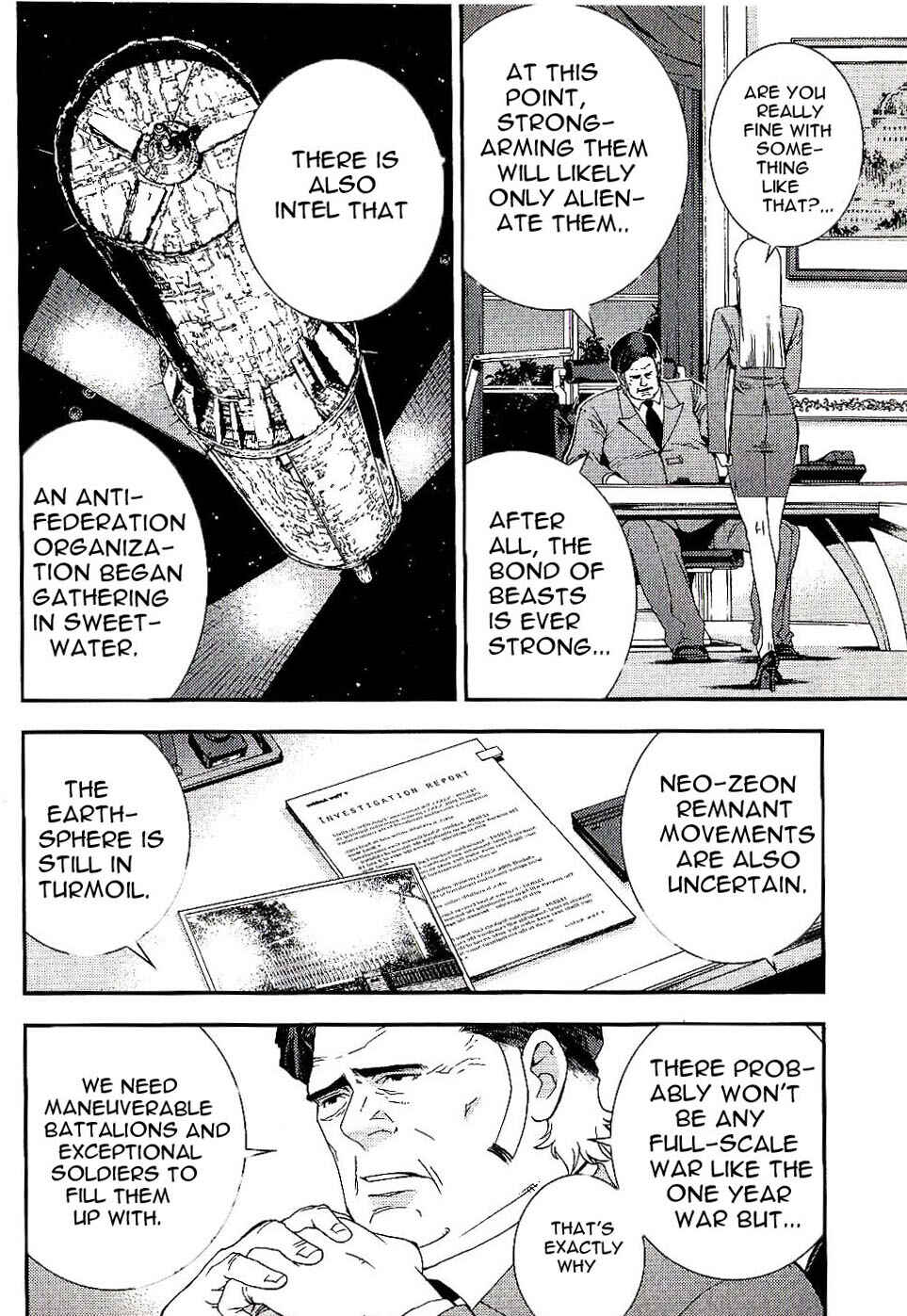Page 34 Chapter 22 Mobile Suit Gundam MSV-R - Return of Johnny Ridden