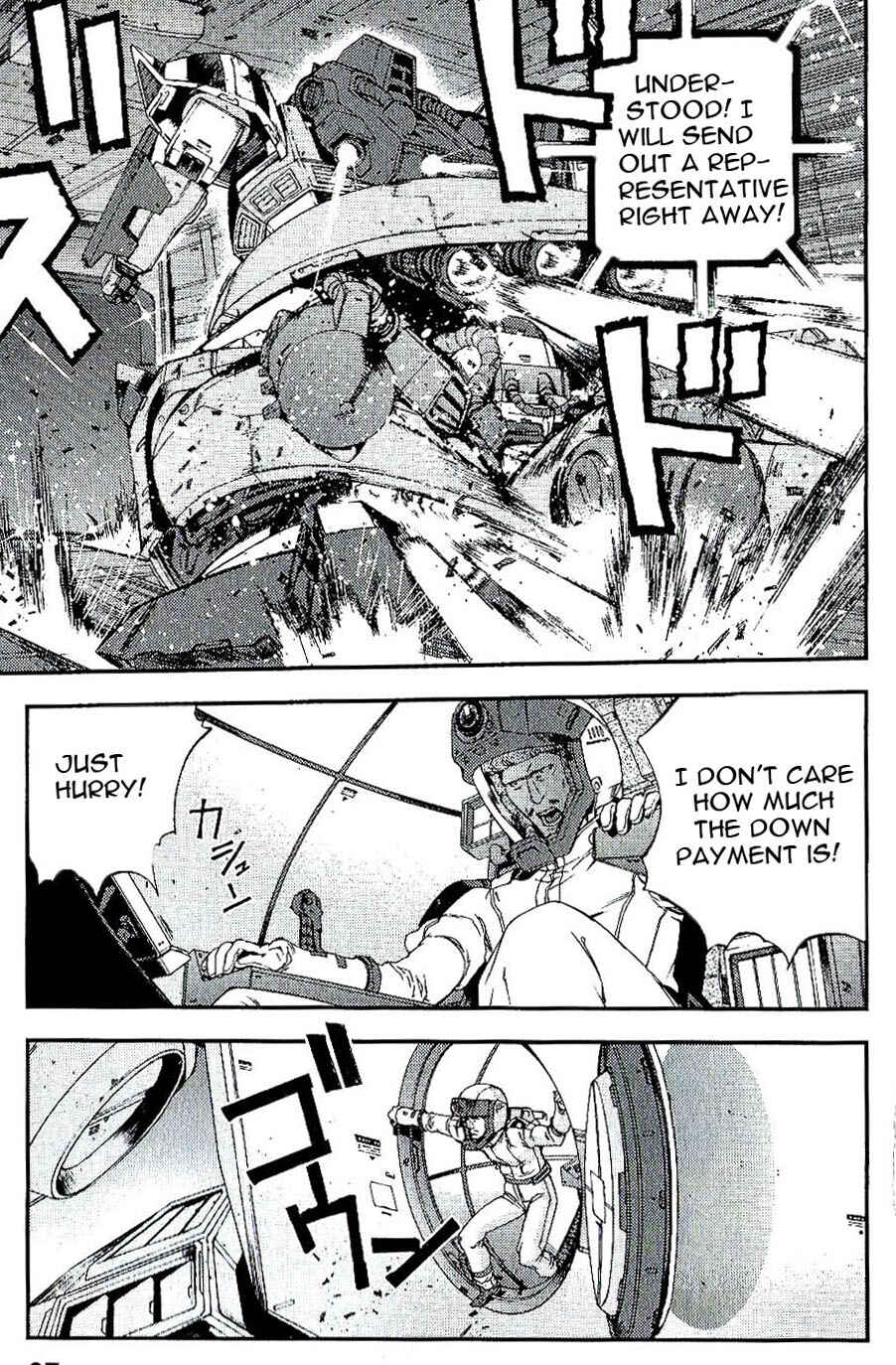 Page 37 Chapter 22 Mobile Suit Gundam MSV-R - Return of Johnny Ridden