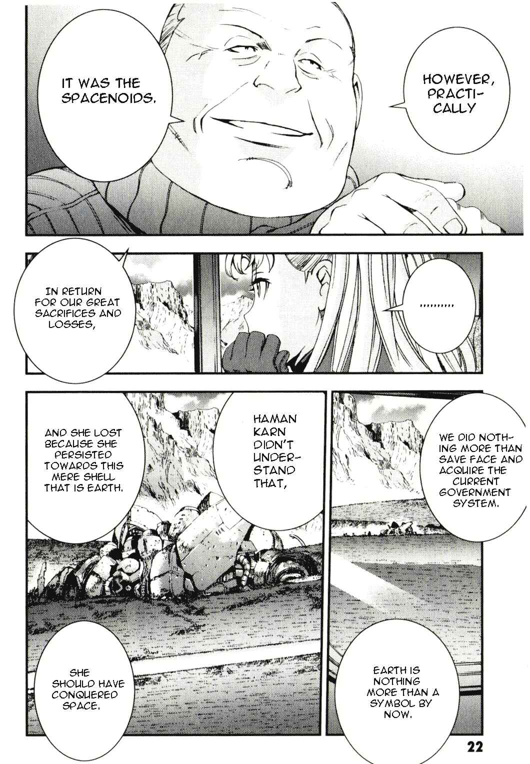Page 22 Chapter 34 Mobile Suit Gundam MSV-R - Return of Johnny Ridden