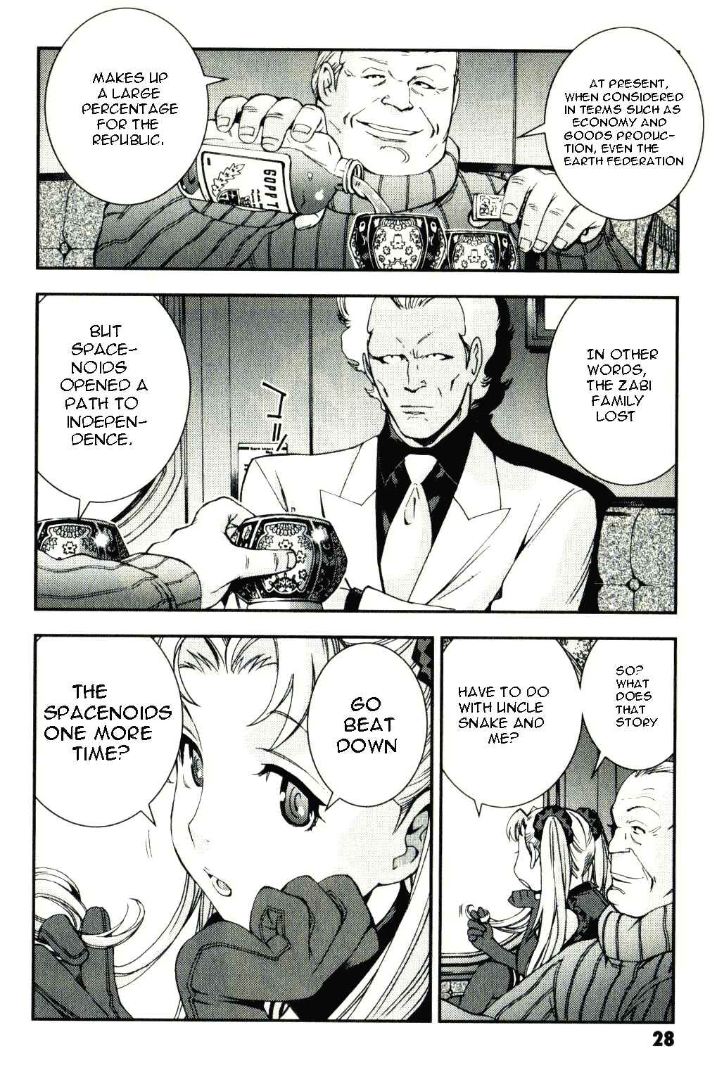 Page 28 Chapter 34 Mobile Suit Gundam MSV-R - Return of Johnny Ridden