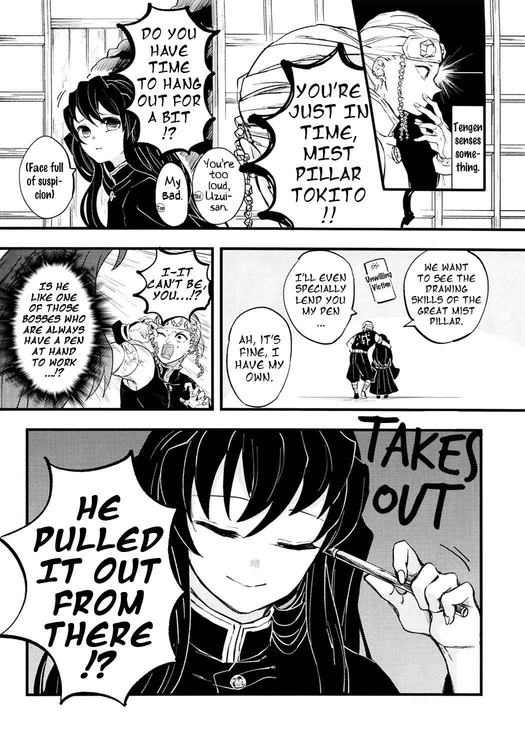 Page 7 Chapter Unknown_840e Kimetsu no Yaiba - Arena no Dorena no Docchina no? (Doujinshi)