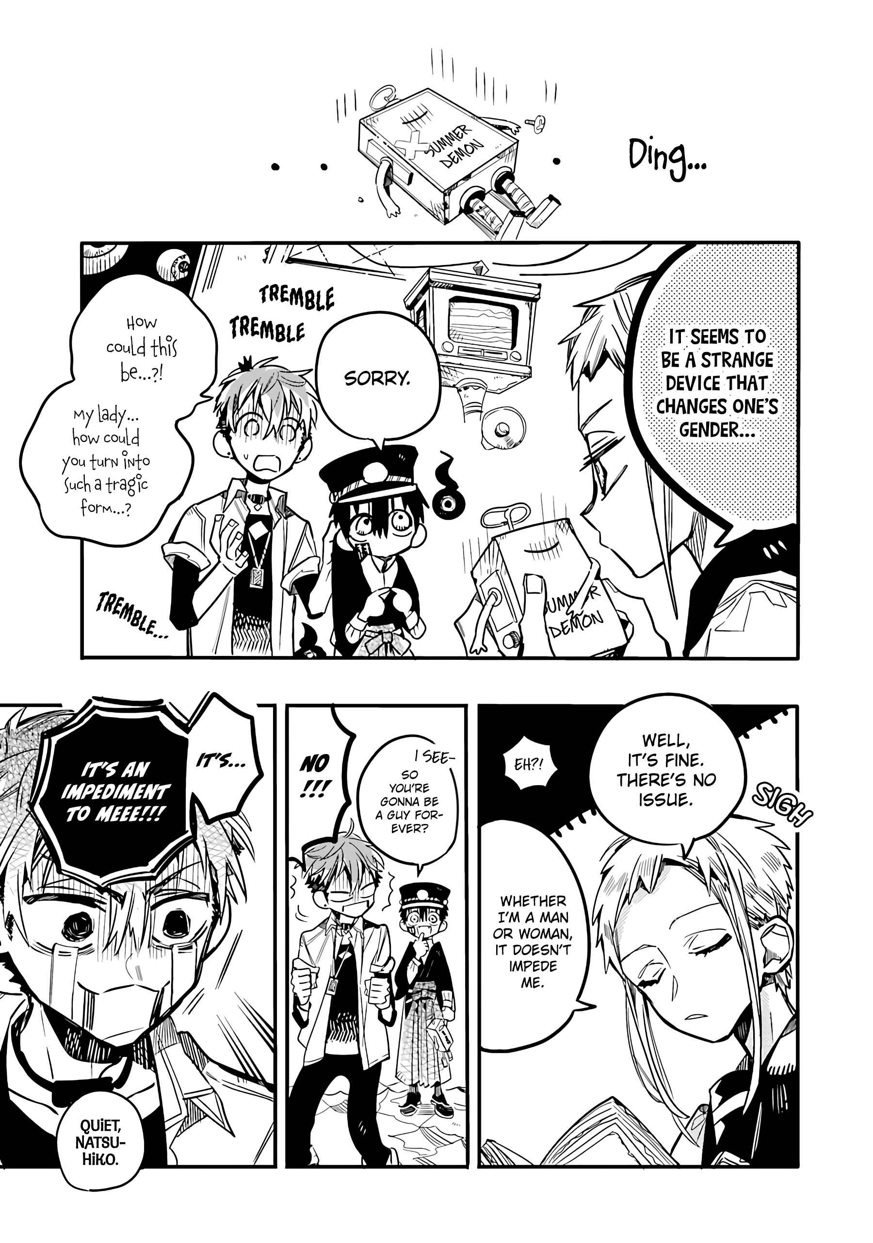 Page 4 Chapter 8 After-school Hanako-kun