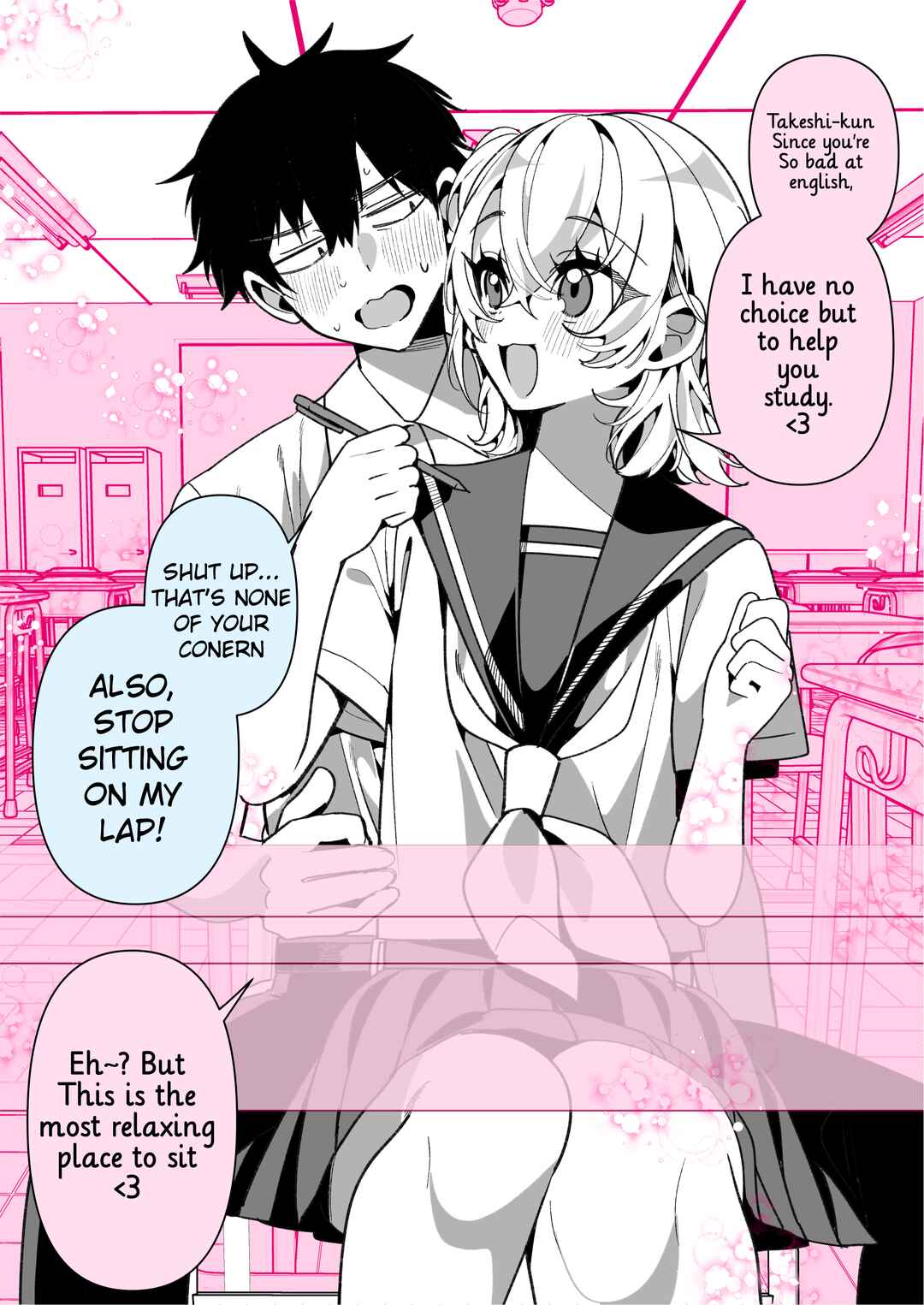 Page 1 Chapter 21 100 Nichigo ni Classmate no Seiheki wo Kuruwaseru, Otokonoko Tenkousei ♡