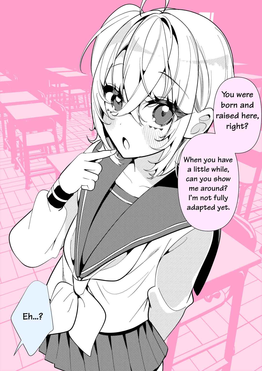 Page 1 Chapter 8 100 Nichigo ni Classmate no Seiheki wo Kuruwaseru, Otokonoko Tenkousei ♡