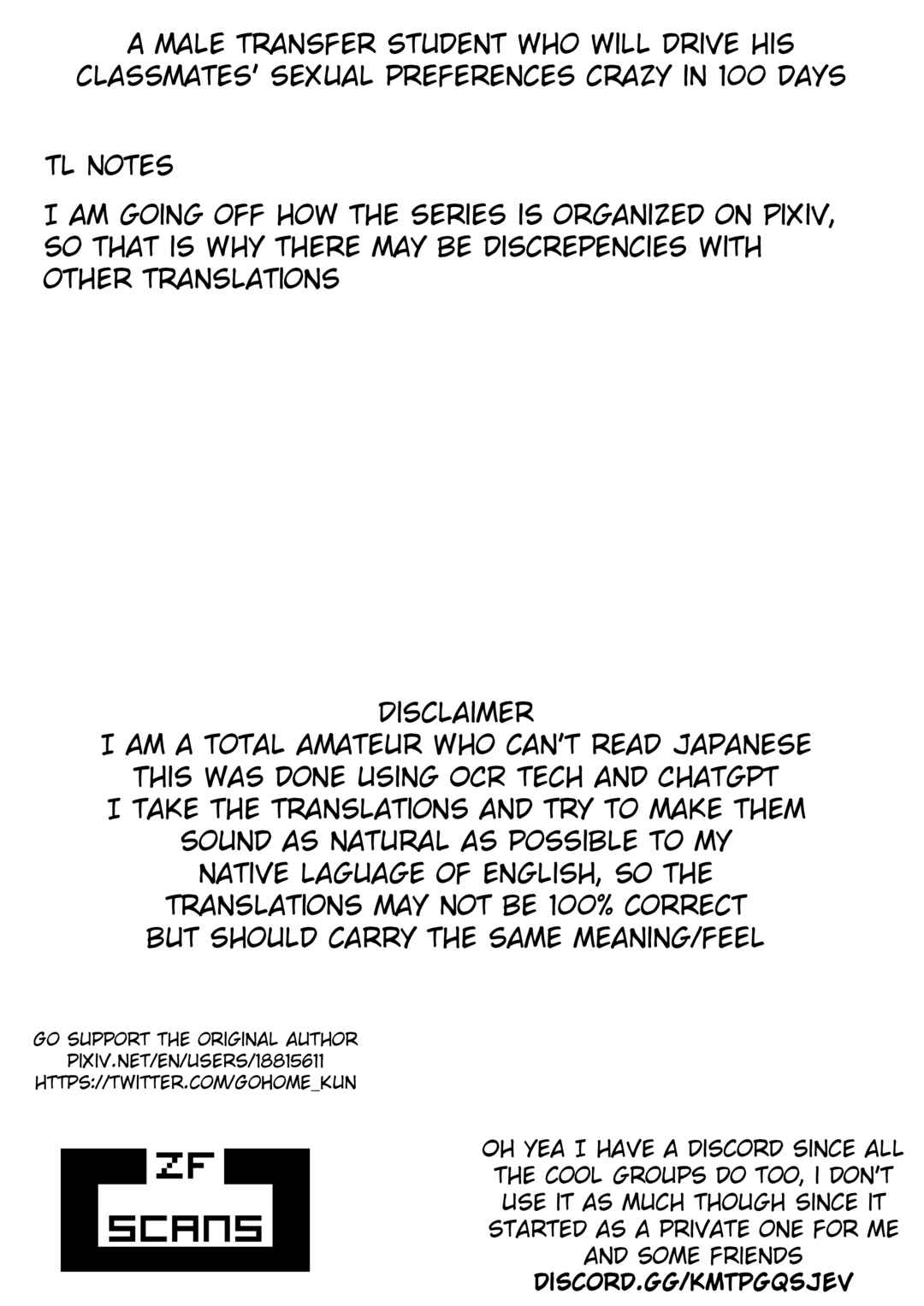 Page 3 Chapter 5 100 Nichigo ni Classmate no Seiheki wo Kuruwaseru, Otokonoko Tenkousei ♡