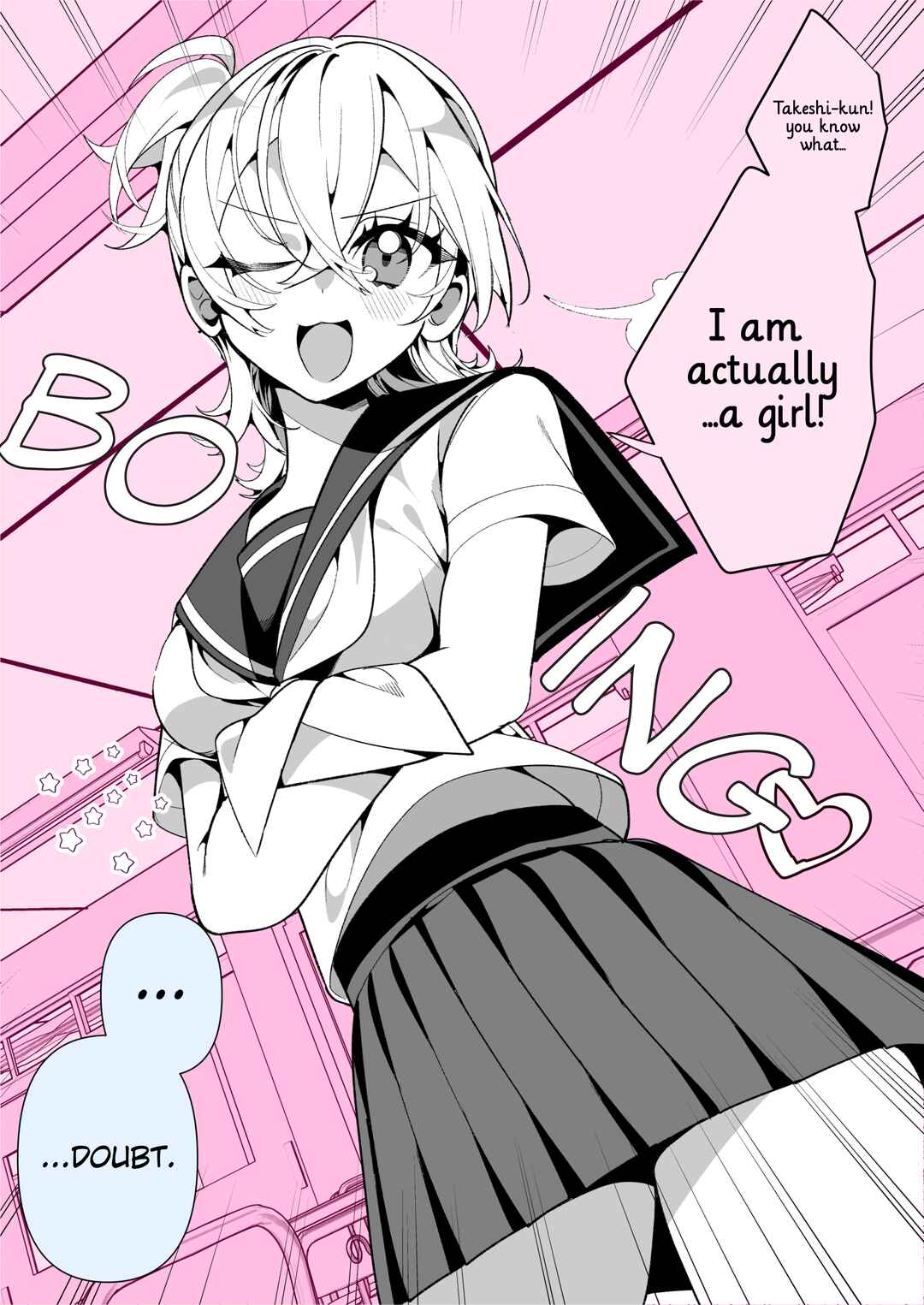 Page 1 Chapter 18 100 Nichigo ni Classmate no Seiheki wo Kuruwaseru, Otokonoko Tenkousei ♡