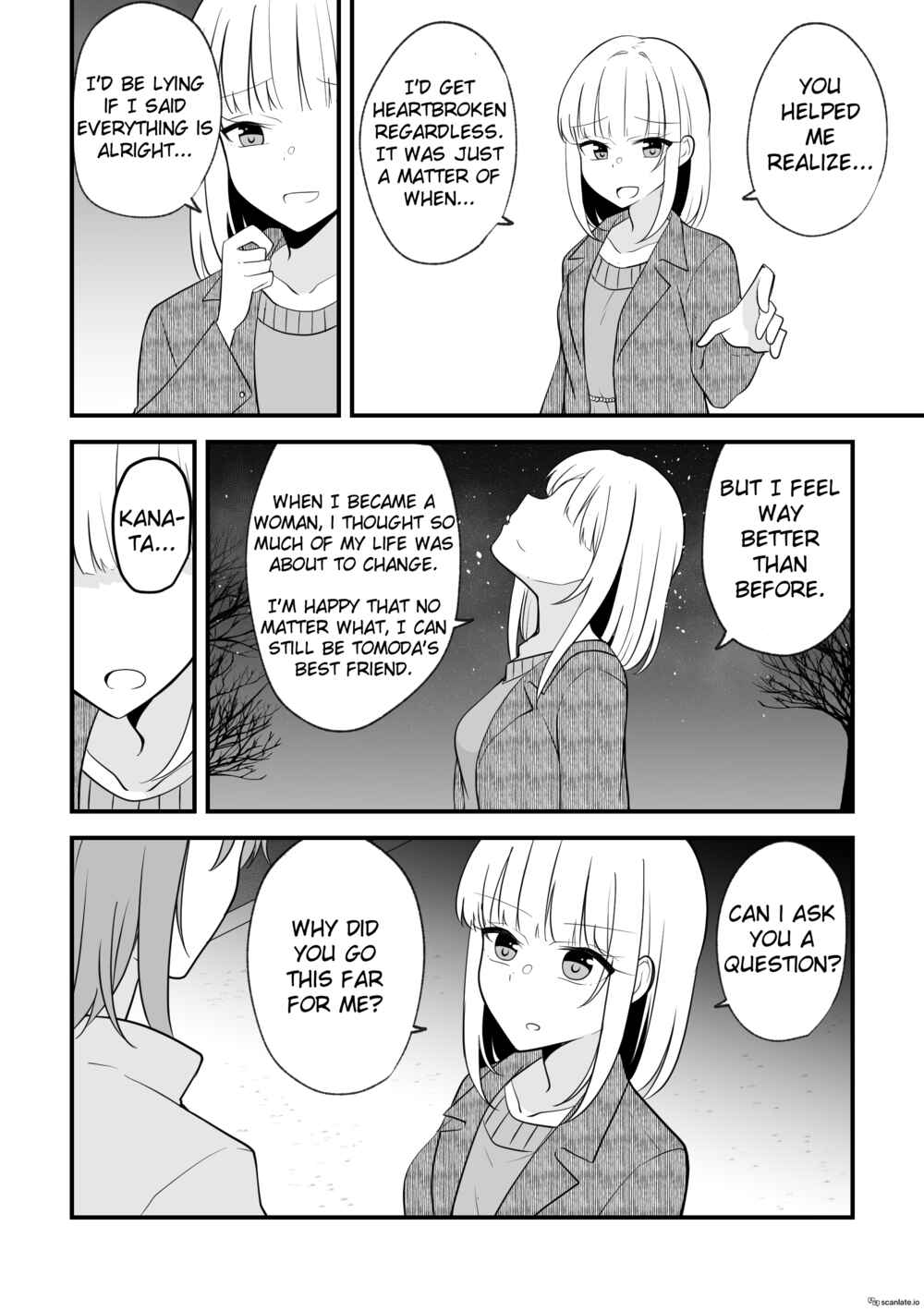 Page 2 Chapter 85 Daijoubu, Omae ga Onna ni Nattemo Oretachi wa Shinyuu dakara na!