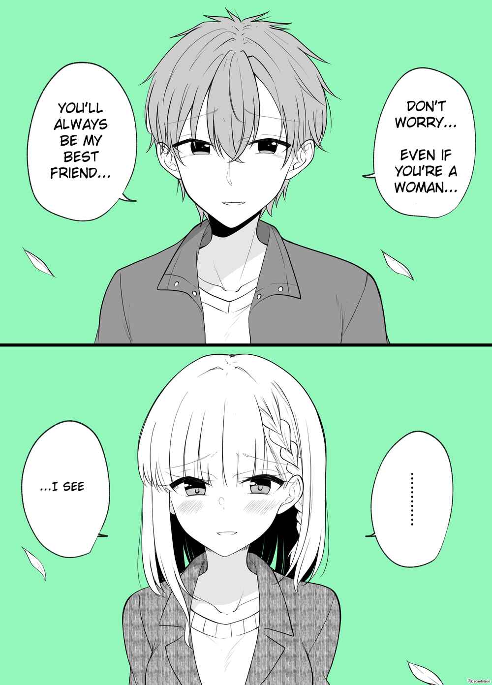 Page 1 Chapter 79 Daijoubu, Omae ga Onna ni Nattemo Oretachi wa Shinyuu dakara na!