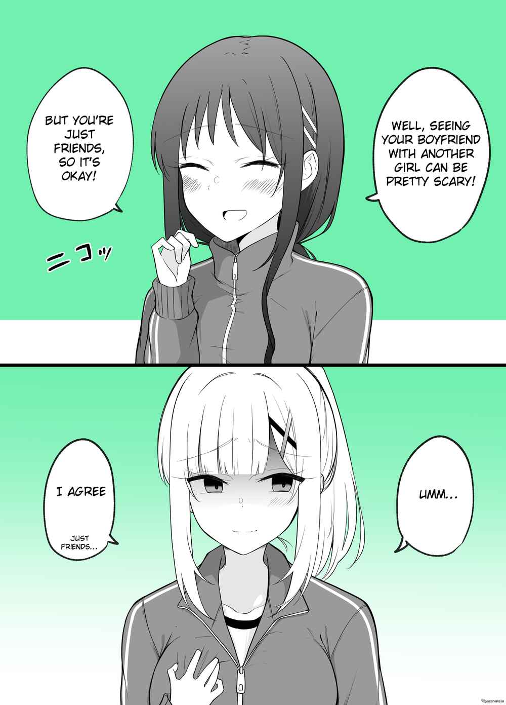 Page 1 Chapter 39 Daijoubu, Omae ga Onna ni Nattemo Oretachi wa Shinyuu dakara na!