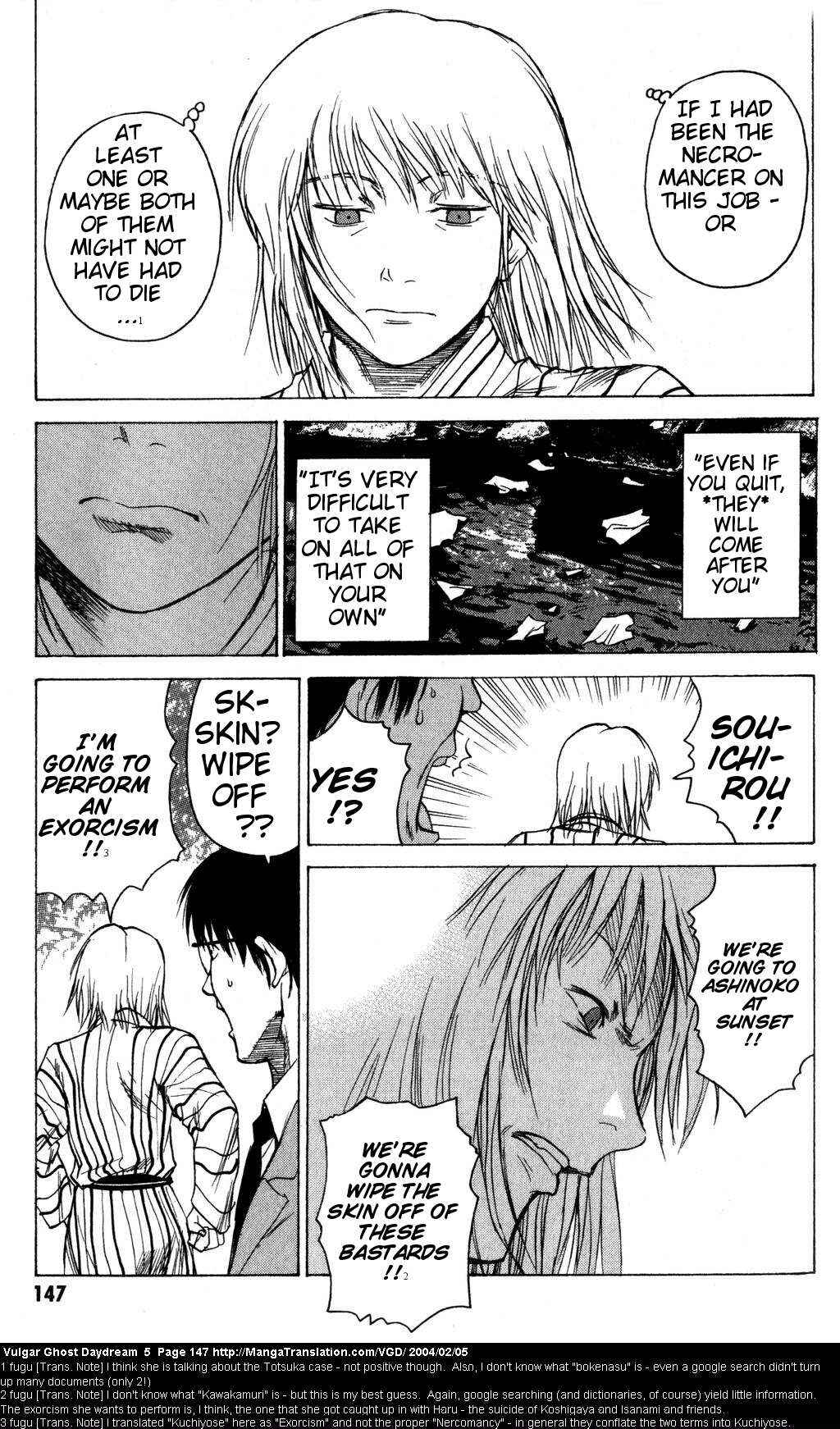 Page 148 Chapter 12 Vulgar Spirit Daydream