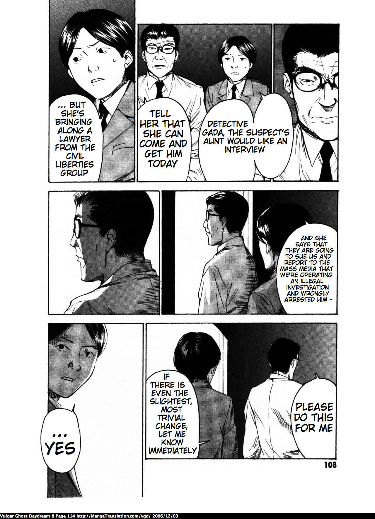 Page 112 Chapter 18 Vulgar Spirit Daydream