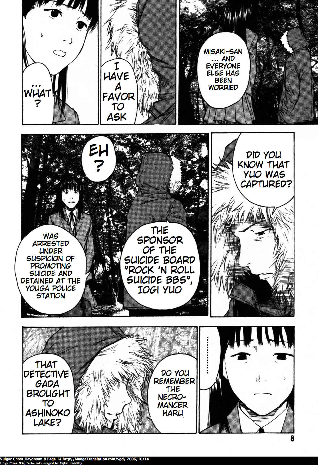 Page 14 Chapter 18 Vulgar Spirit Daydream
