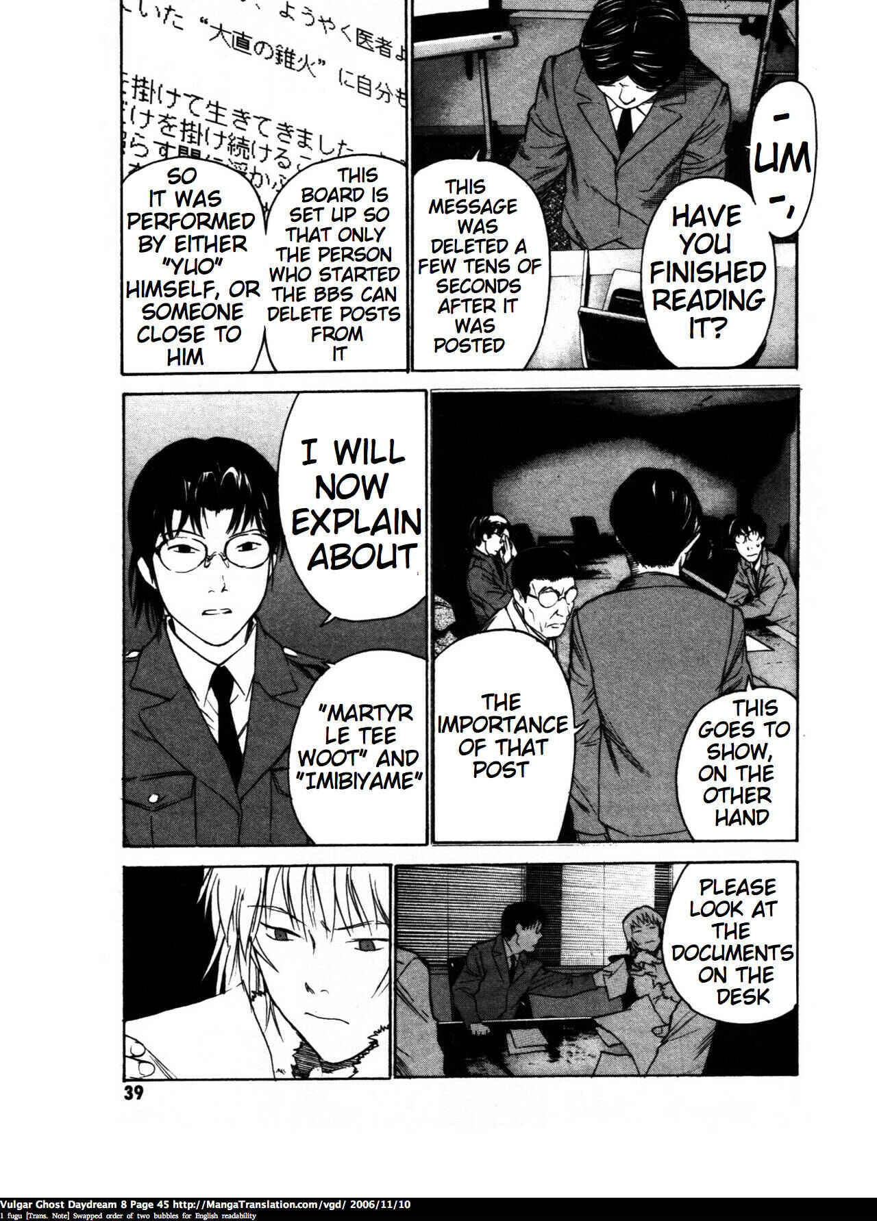 Page 45 Chapter 18 Vulgar Spirit Daydream