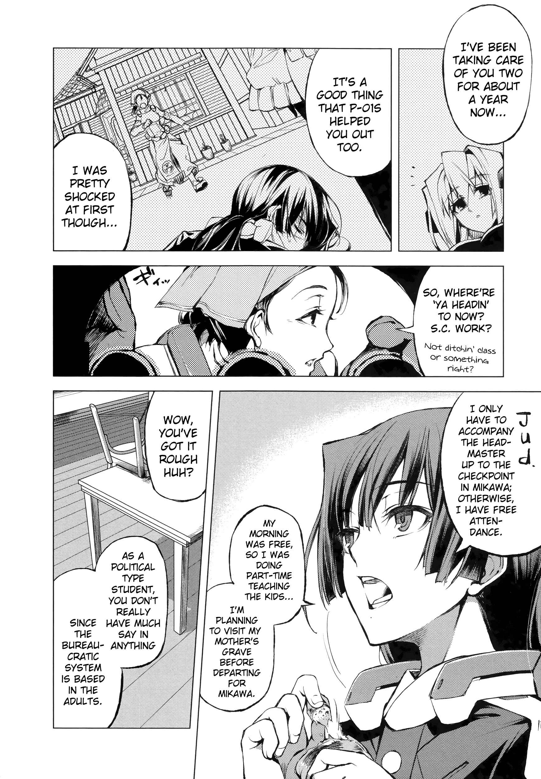 Page 5 Chapter 2 Kyoukai Senjou no Horizon