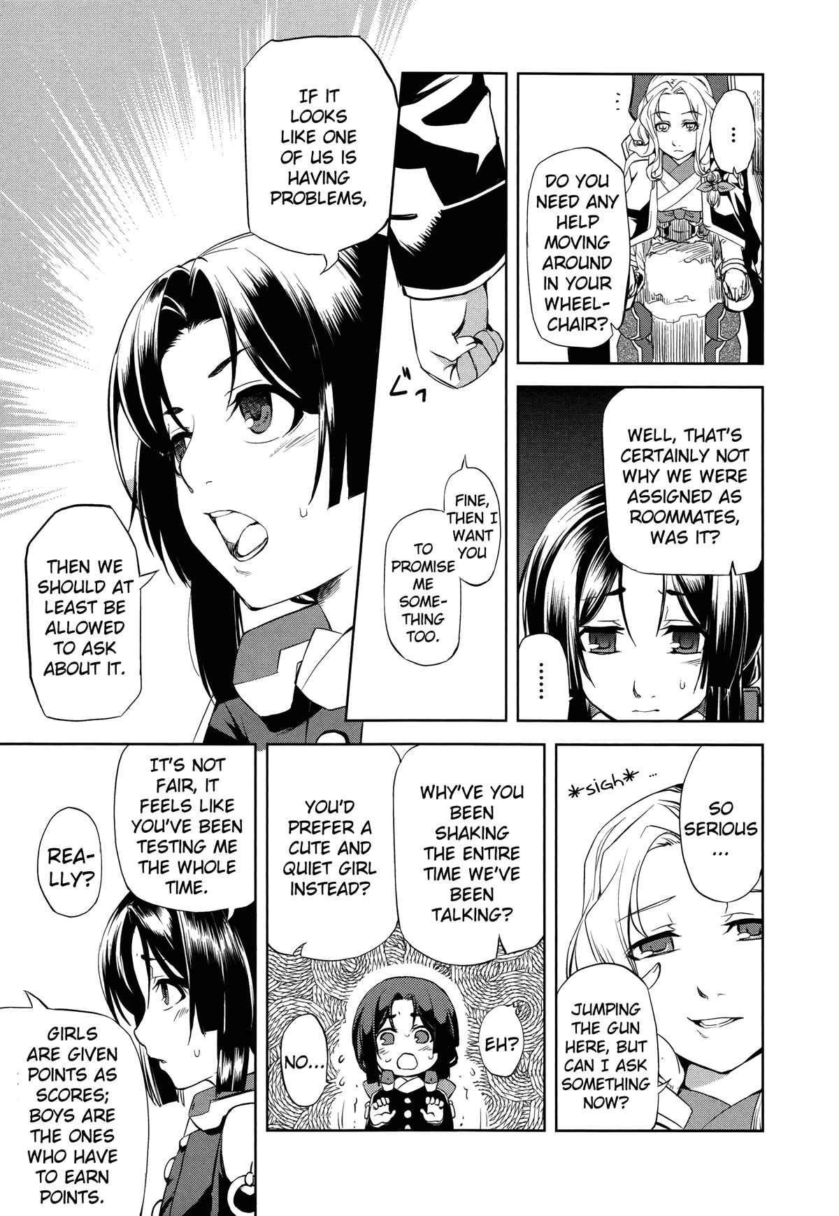 Page 8 Chapter 5 Kyoukai Senjou no Horizon