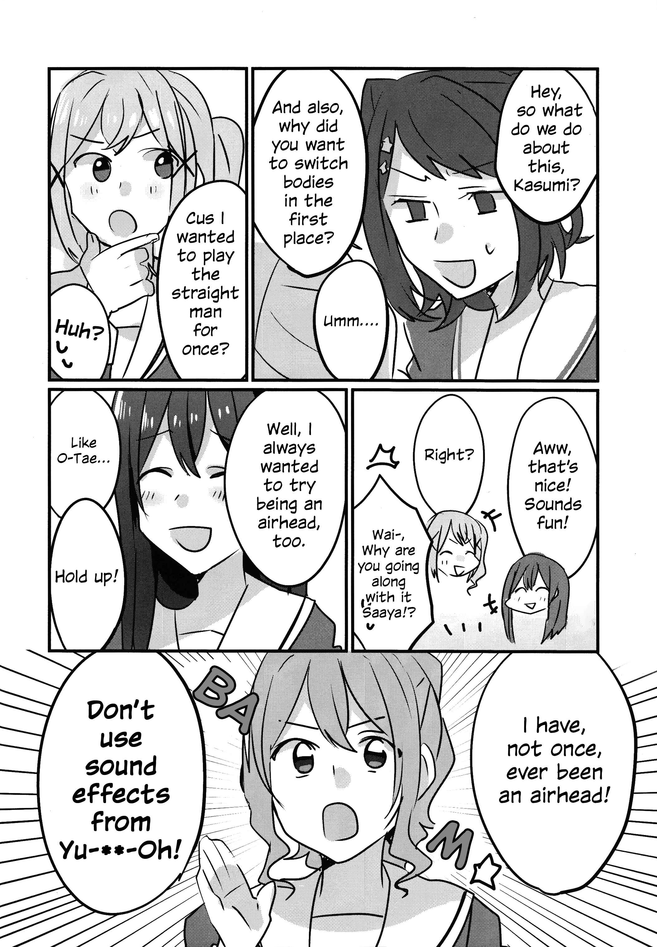 Page 9 Chapter Unknown_c849 BanG Dream! - Irekawacchatta!? (Doujinshi)