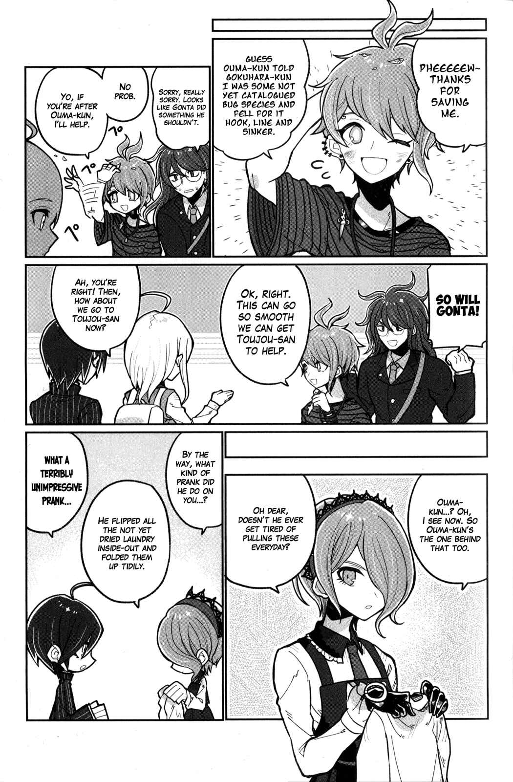 Page 3 Chapter 8 New Danganronpa V3 Comic Anthology