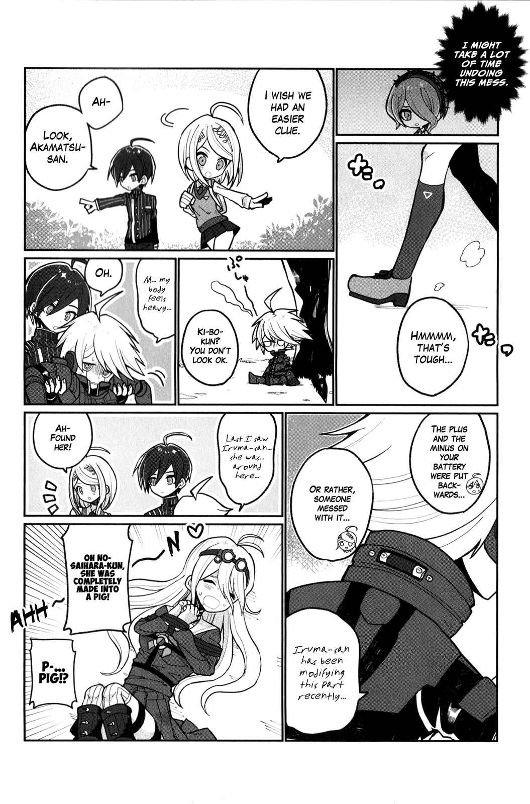 Page 4 Chapter 8 New Danganronpa V3 Comic Anthology