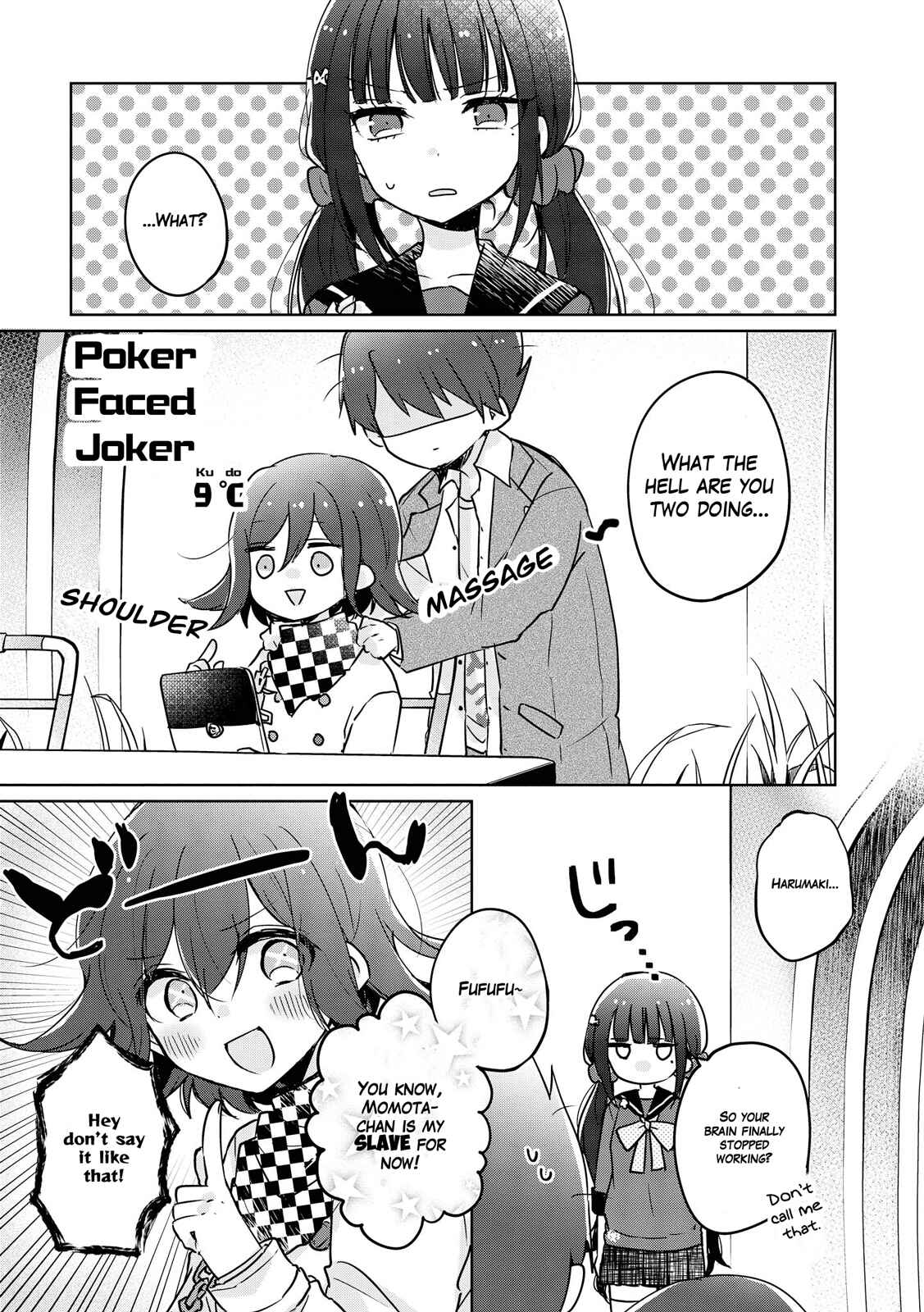 Page 1 Chapter 13 New Danganronpa V3 Comic Anthology