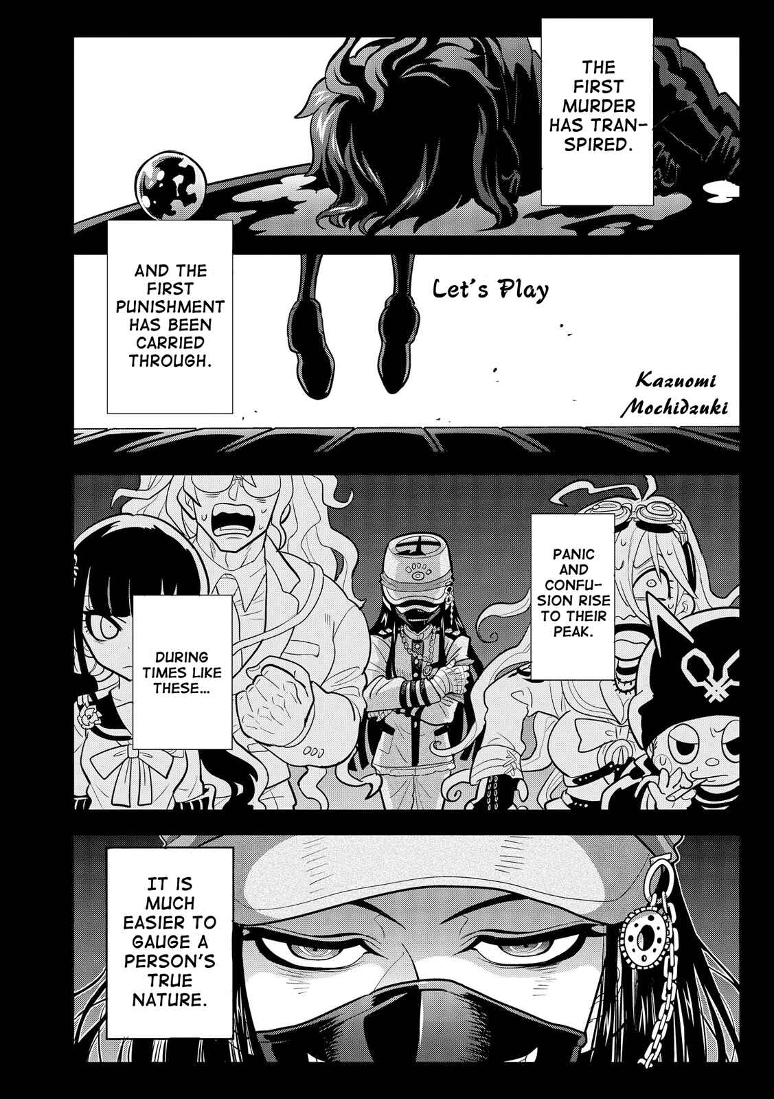 Page 1 Chapter 5 New Danganronpa V3 Comic Anthology