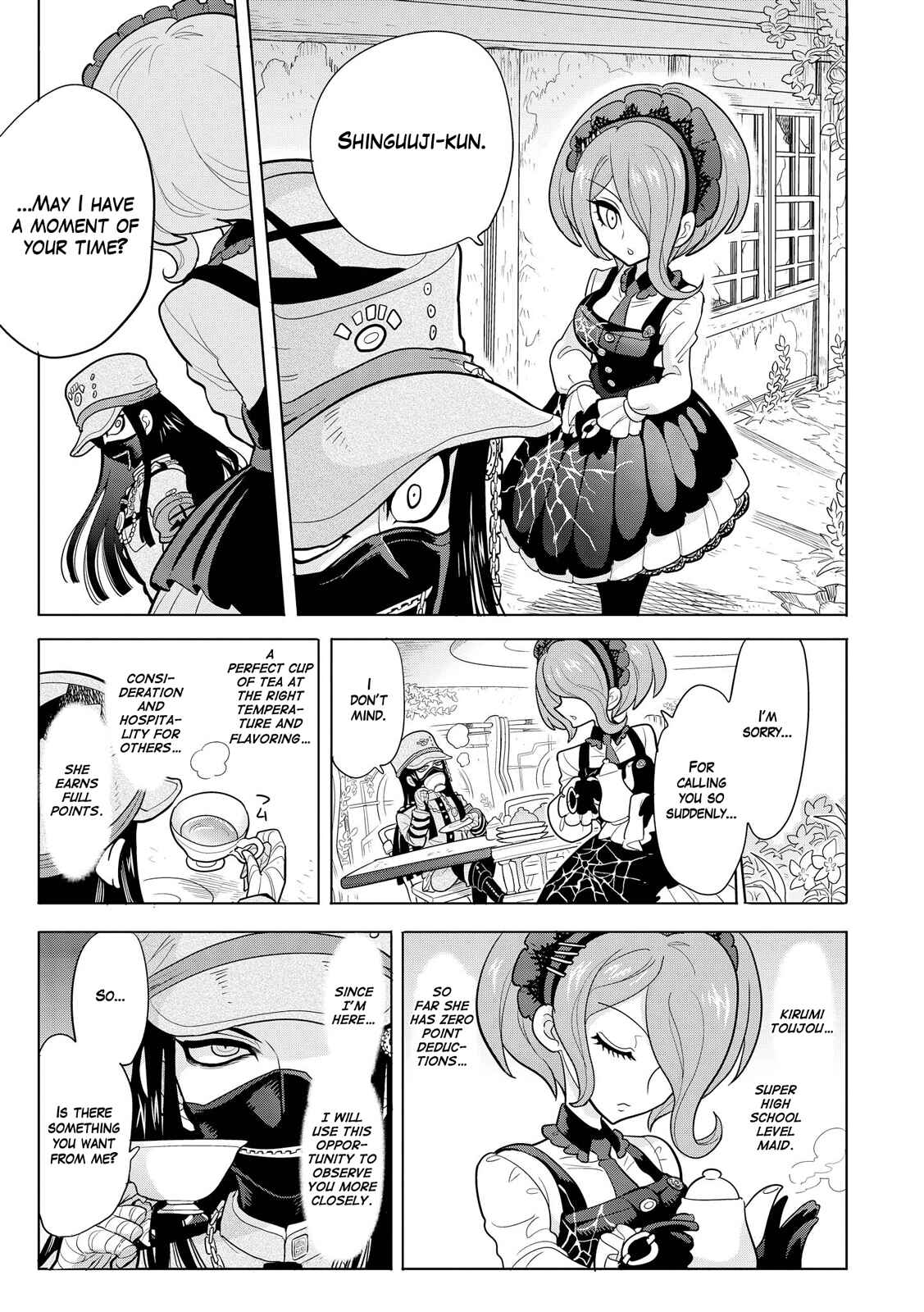 Page 3 Chapter 5 New Danganronpa V3 Comic Anthology