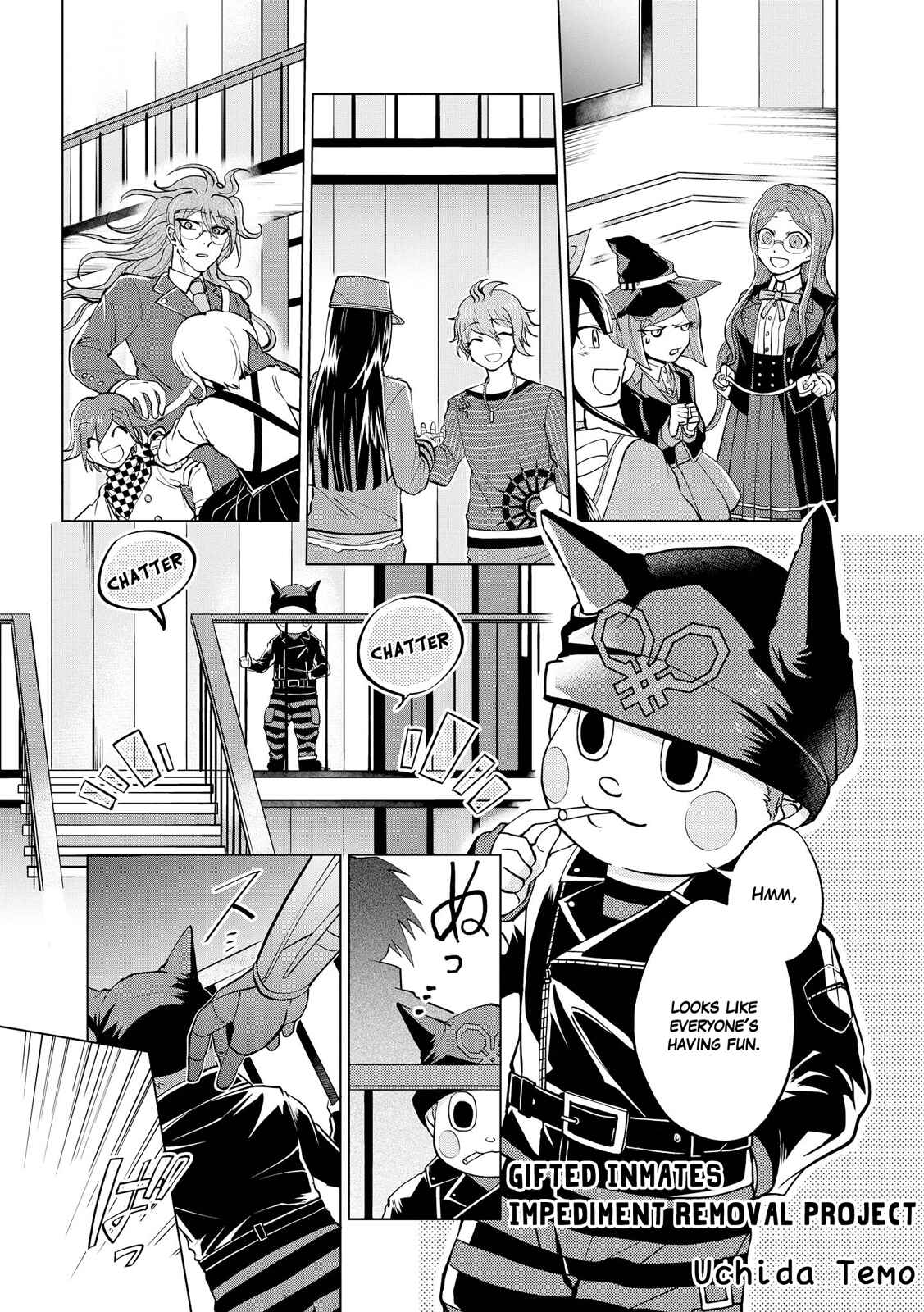 Page 1 Chapter 2 New Danganronpa V3 Comic Anthology