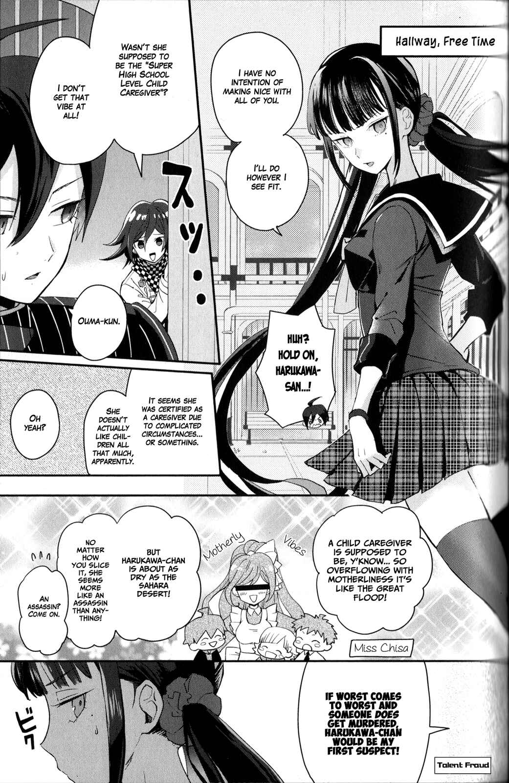 Page 1 Chapter 7 New Danganronpa V3 Comic Anthology