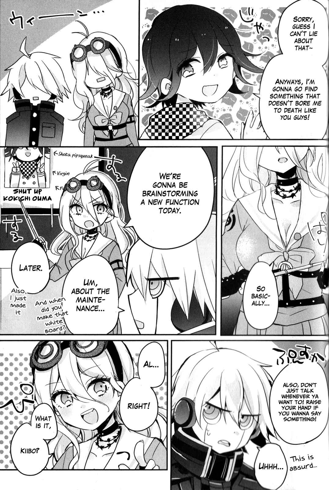 Page 3 Chapter 14 New Danganronpa V3 Comic Anthology
