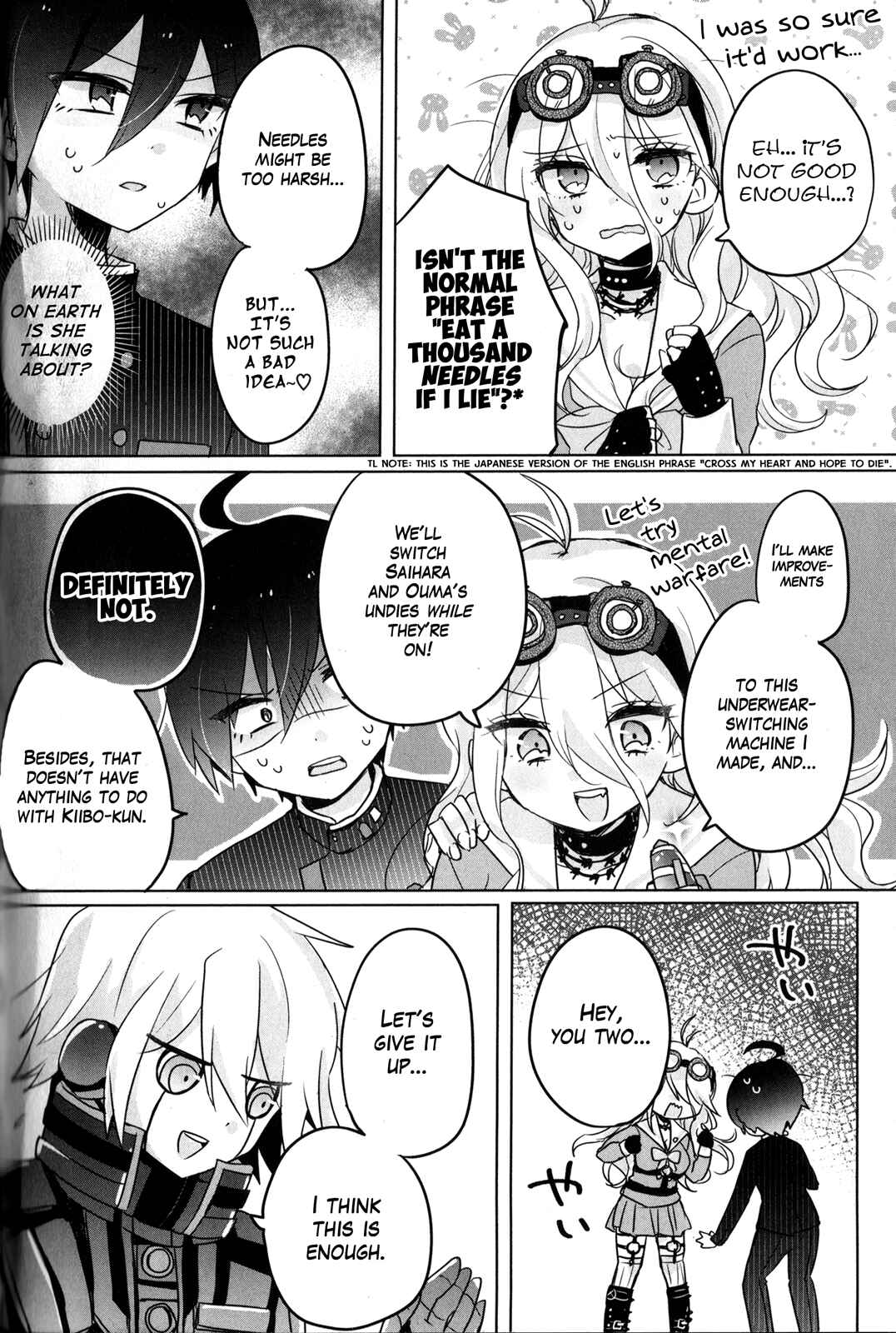 Page 6 Chapter 14 New Danganronpa V3 Comic Anthology