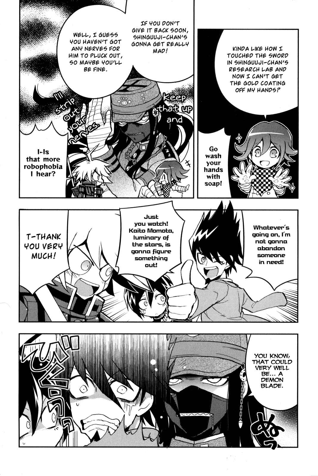 Page 3 Chapter 11 New Danganronpa V3 Comic Anthology