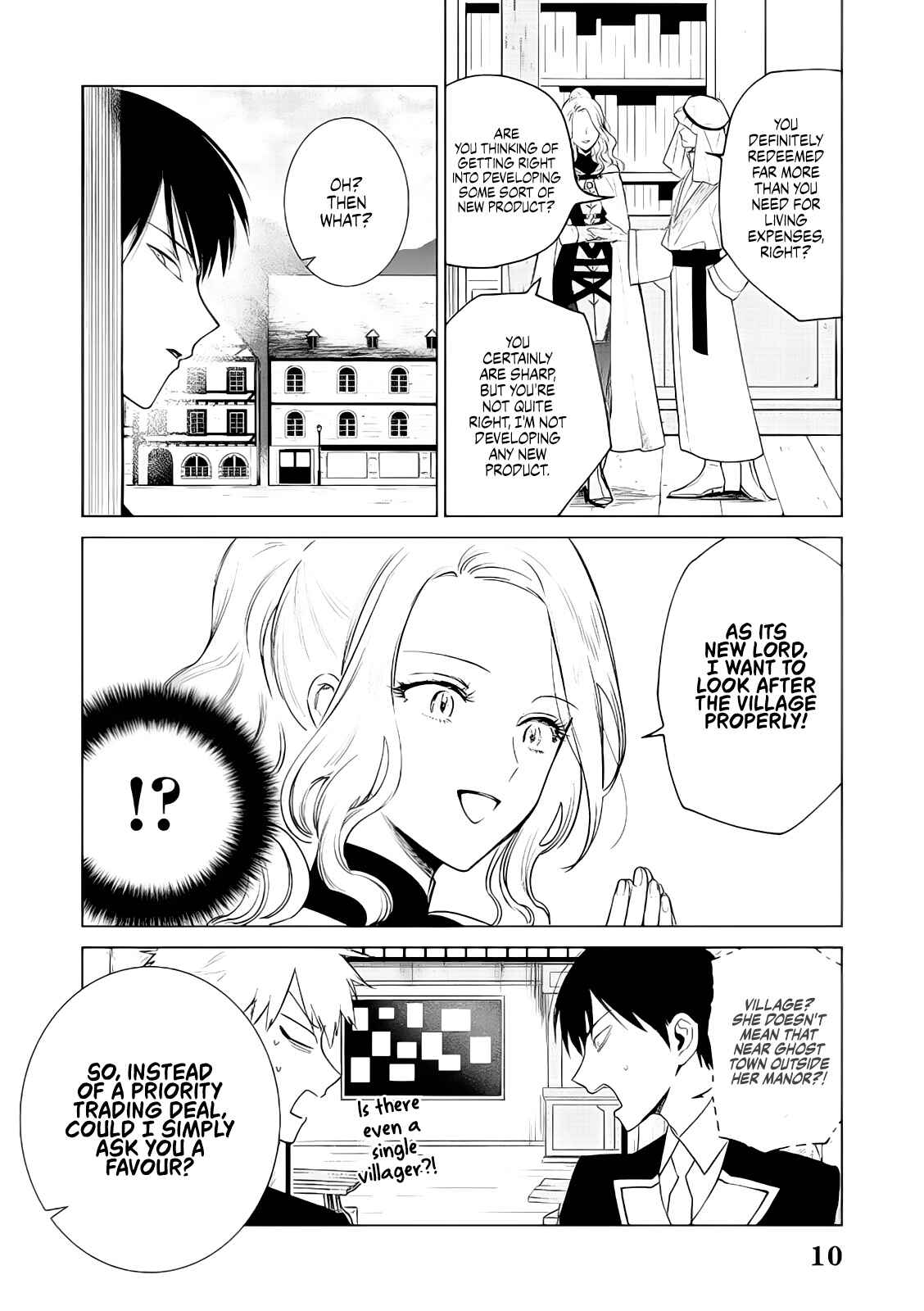 Page 10 Chapter 4 Akuyaku Reijou no Naka no Hito