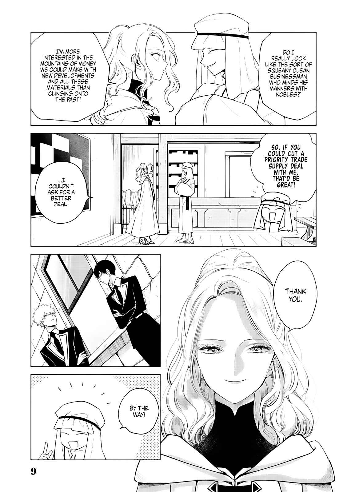 Page 9 Chapter 4 Akuyaku Reijou no Naka no Hito