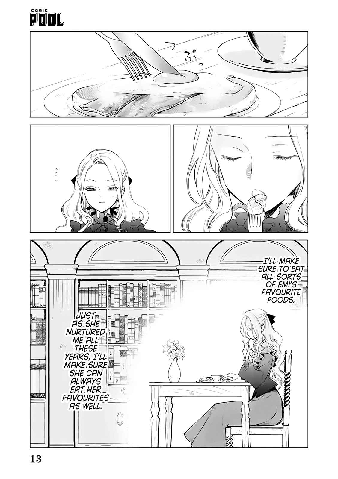 Page 13 Chapter 3 Akuyaku Reijou no Naka no Hito