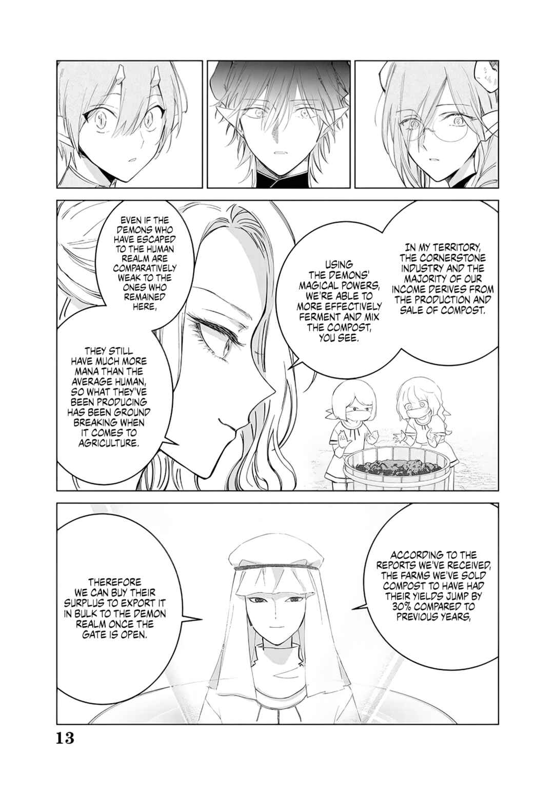 Page 13 Chapter 13 Akuyaku Reijou no Naka no Hito