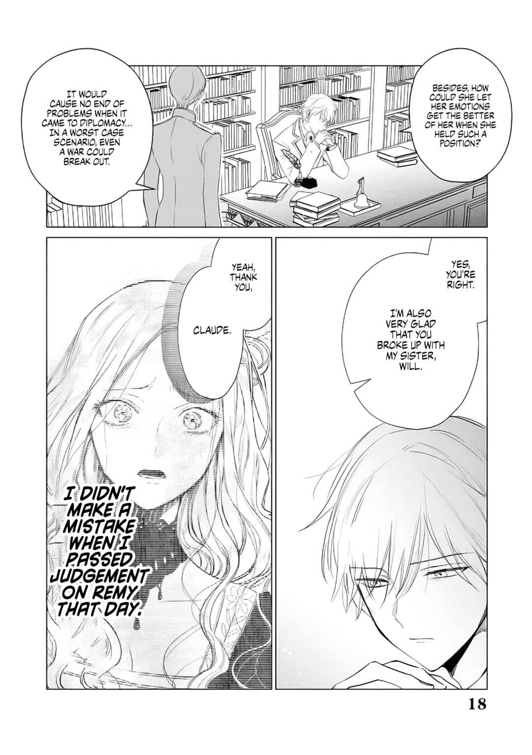 Page 18 Chapter 14 Akuyaku Reijou no Naka no Hito