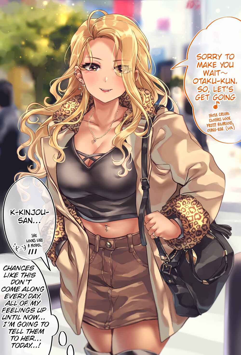 Page 1 Chapter 98.1 Otaku Datte Gal to Koi Shitai