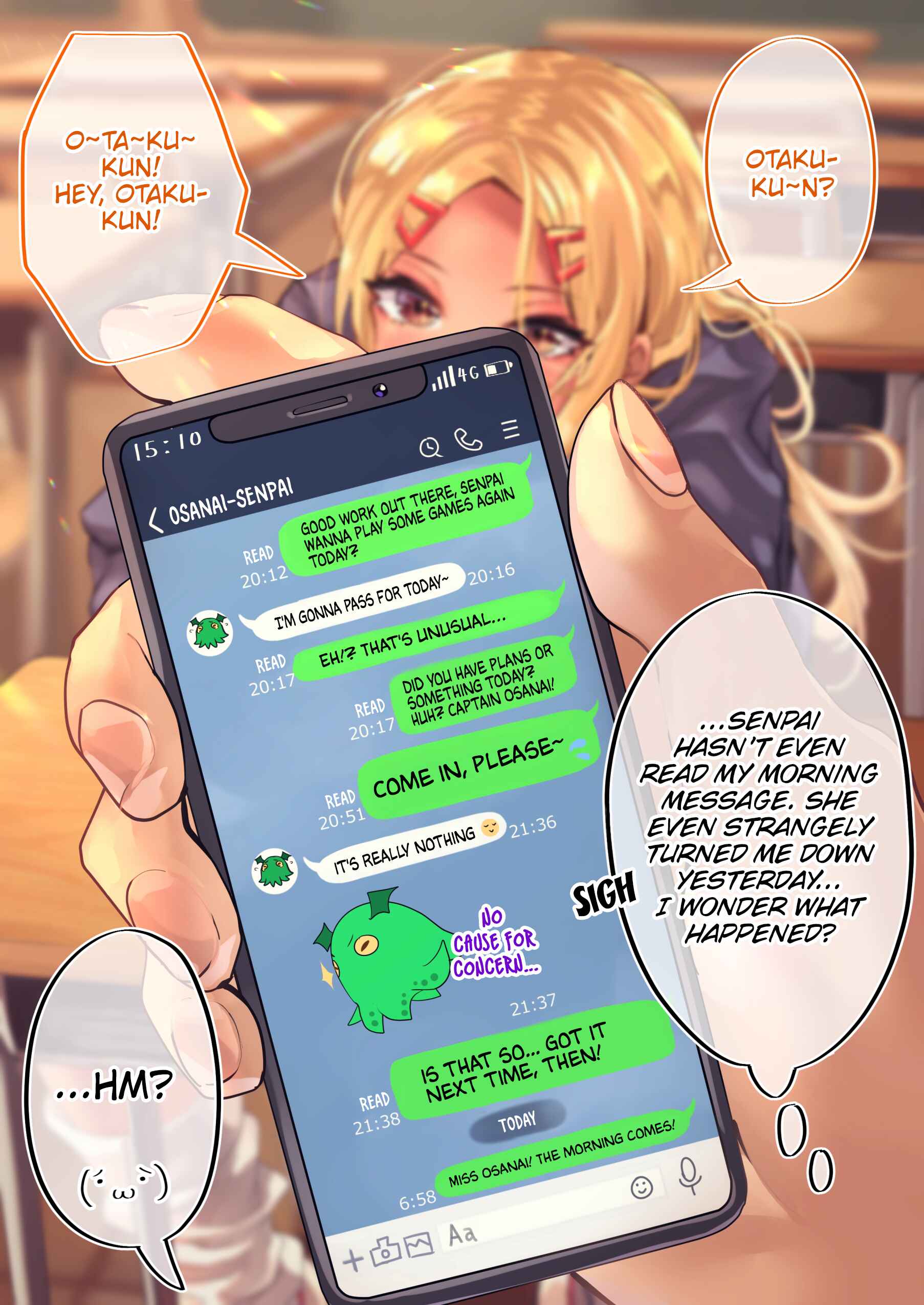 Page 1 Chapter 87 Otaku Datte Gal to Koi Shitai