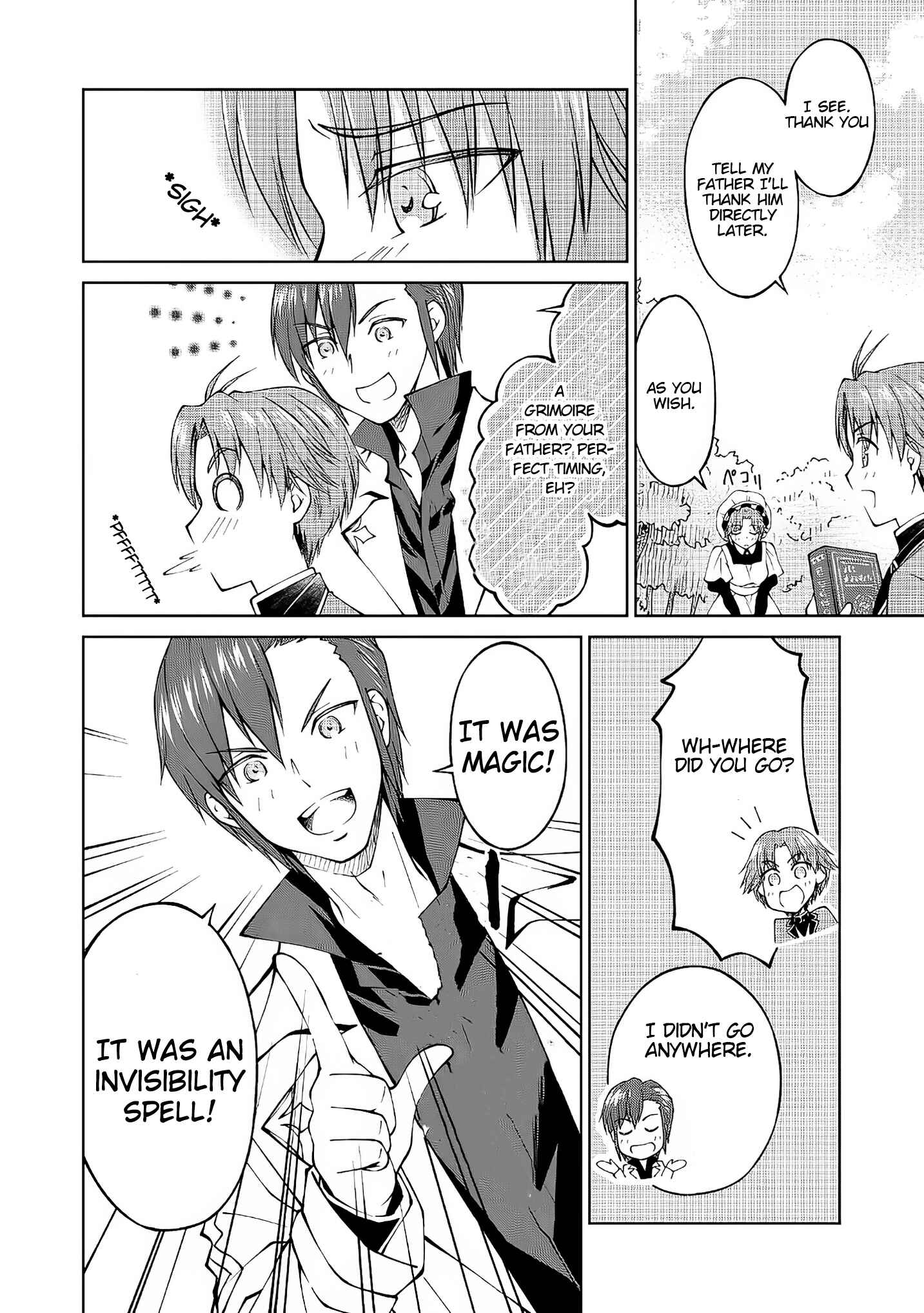 Page 15 Chapter 3 Botsuraku Yotei no Kizoku dakedo, Hima datta kara Mahou wo Kiwamete Mita