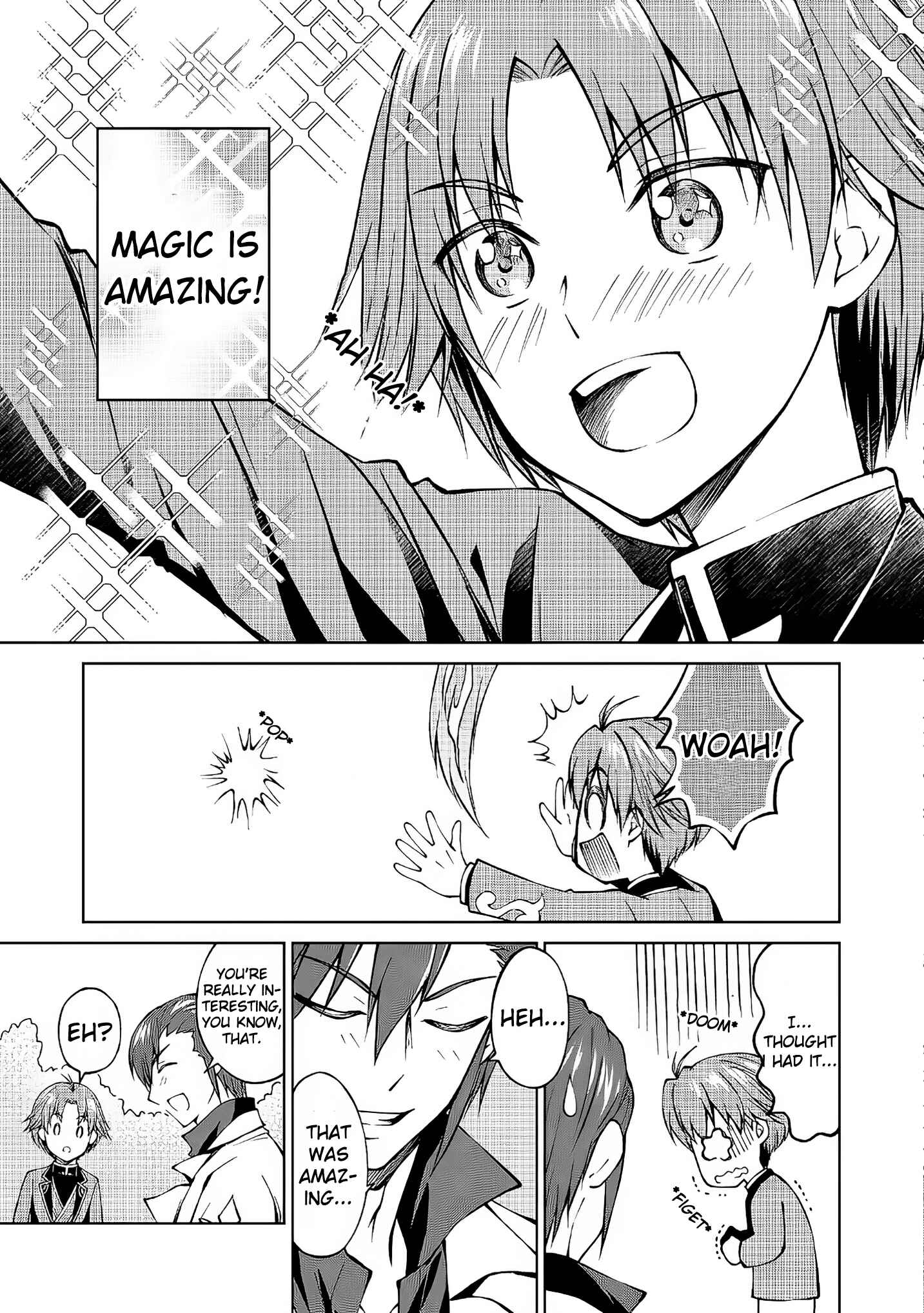 Page 4 Chapter 3 Botsuraku Yotei no Kizoku dakedo, Hima datta kara Mahou wo Kiwamete Mita