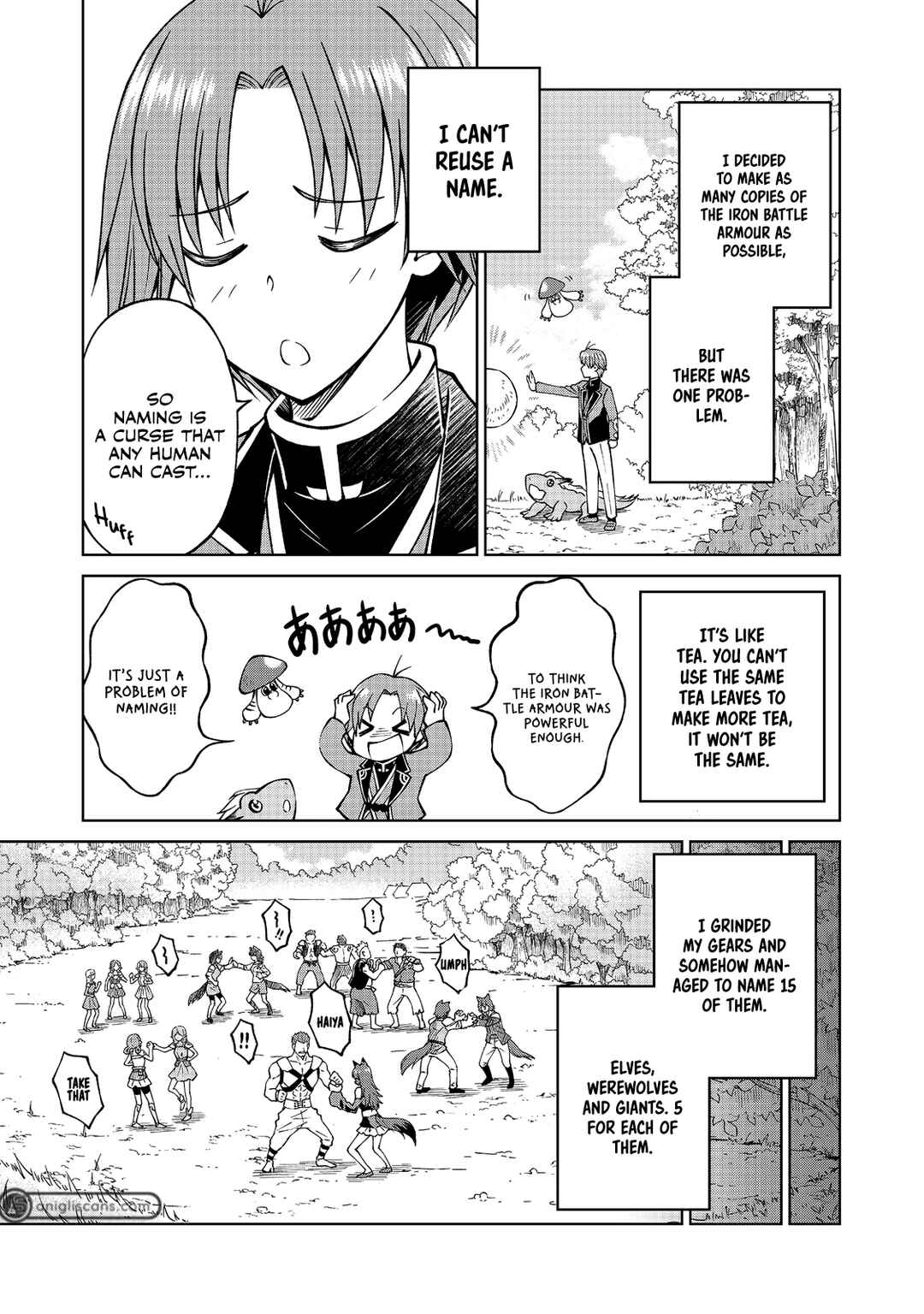 Page 8 Chapter 15 Botsuraku Yotei no Kizoku dakedo, Hima datta kara Mahou wo Kiwamete Mita