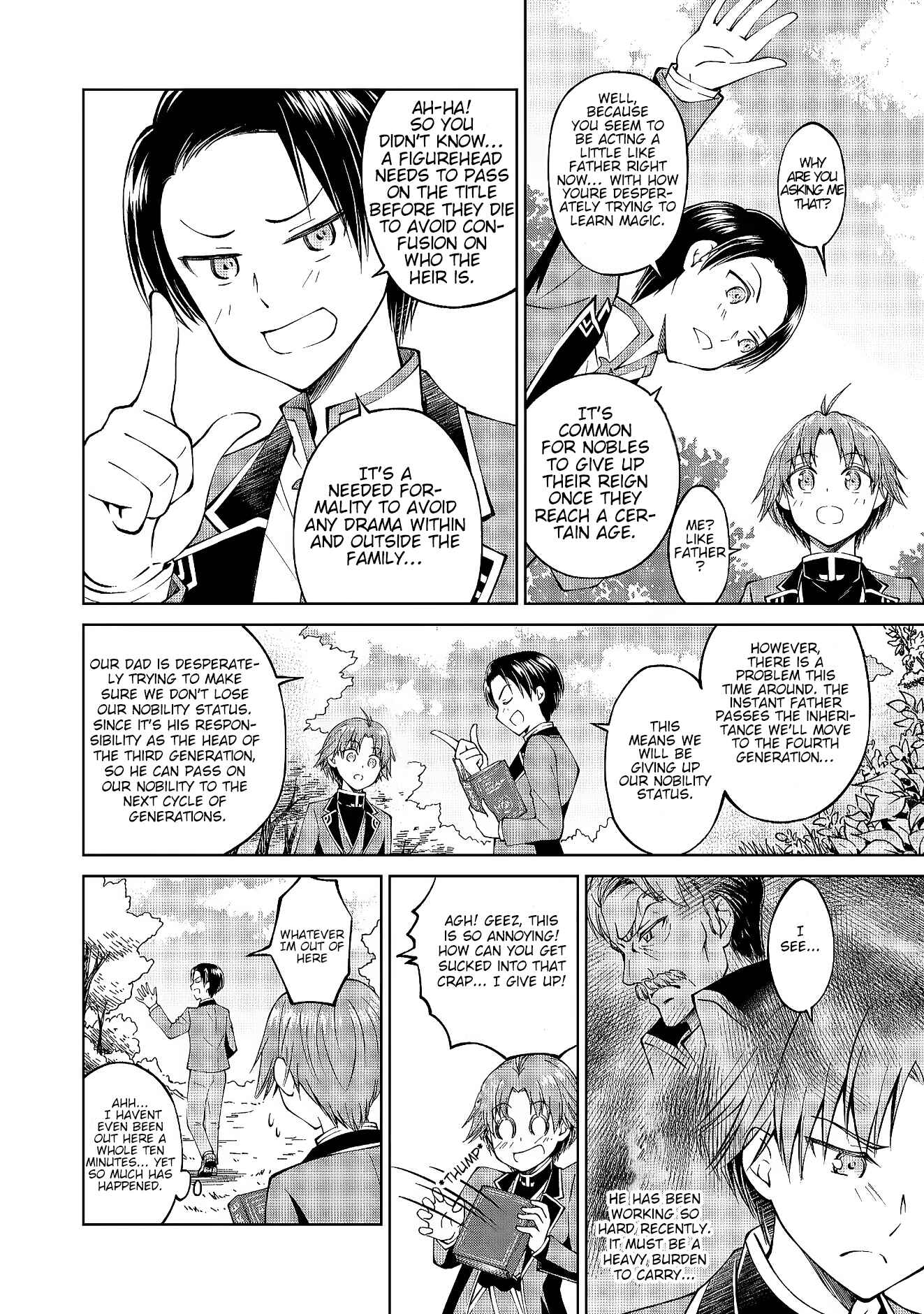 Page 10 Chapter 2 Botsuraku Yotei no Kizoku dakedo, Hima datta kara Mahou wo Kiwamete Mita