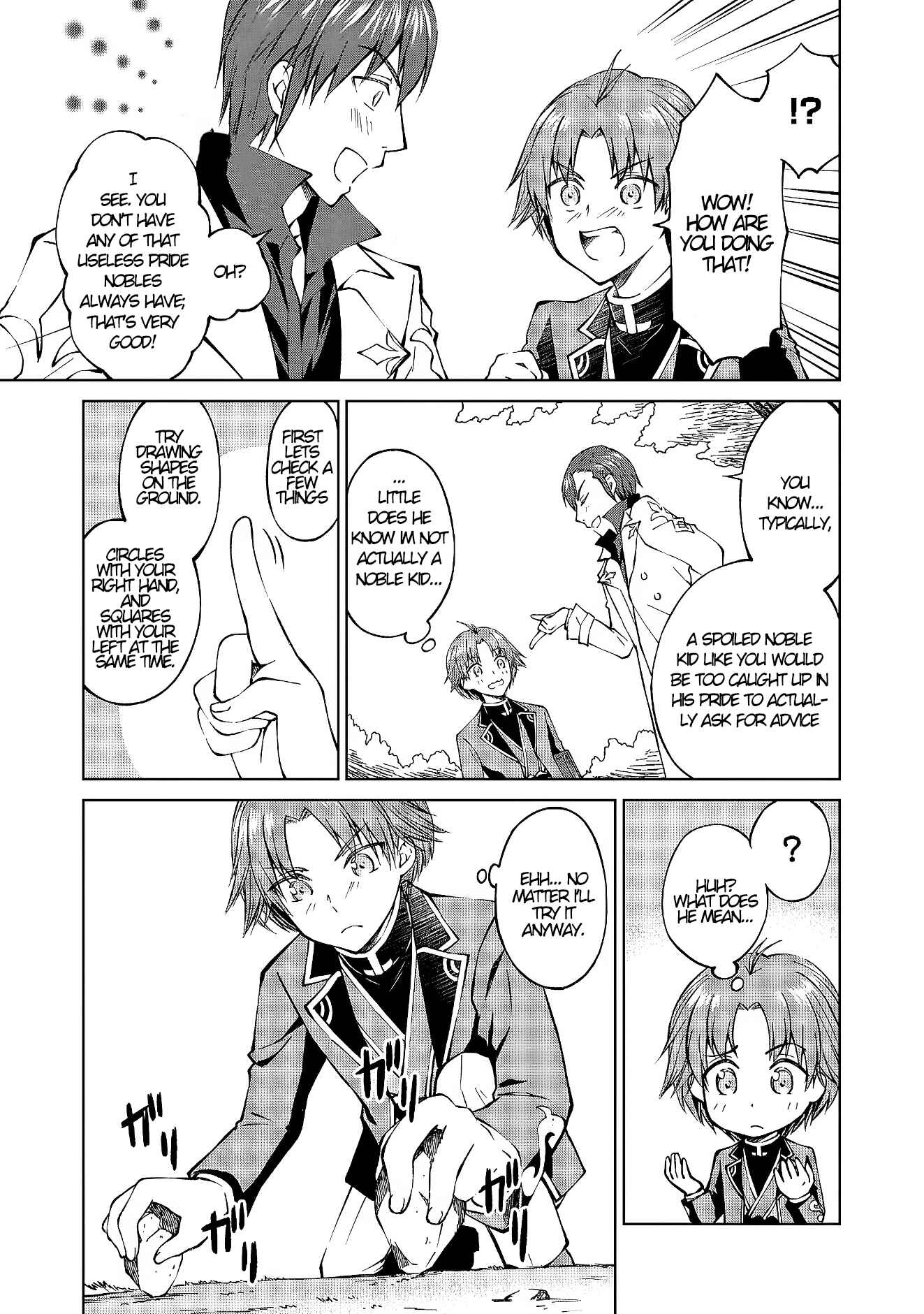 Page 21 Chapter 2 Botsuraku Yotei no Kizoku dakedo, Hima datta kara Mahou wo Kiwamete Mita