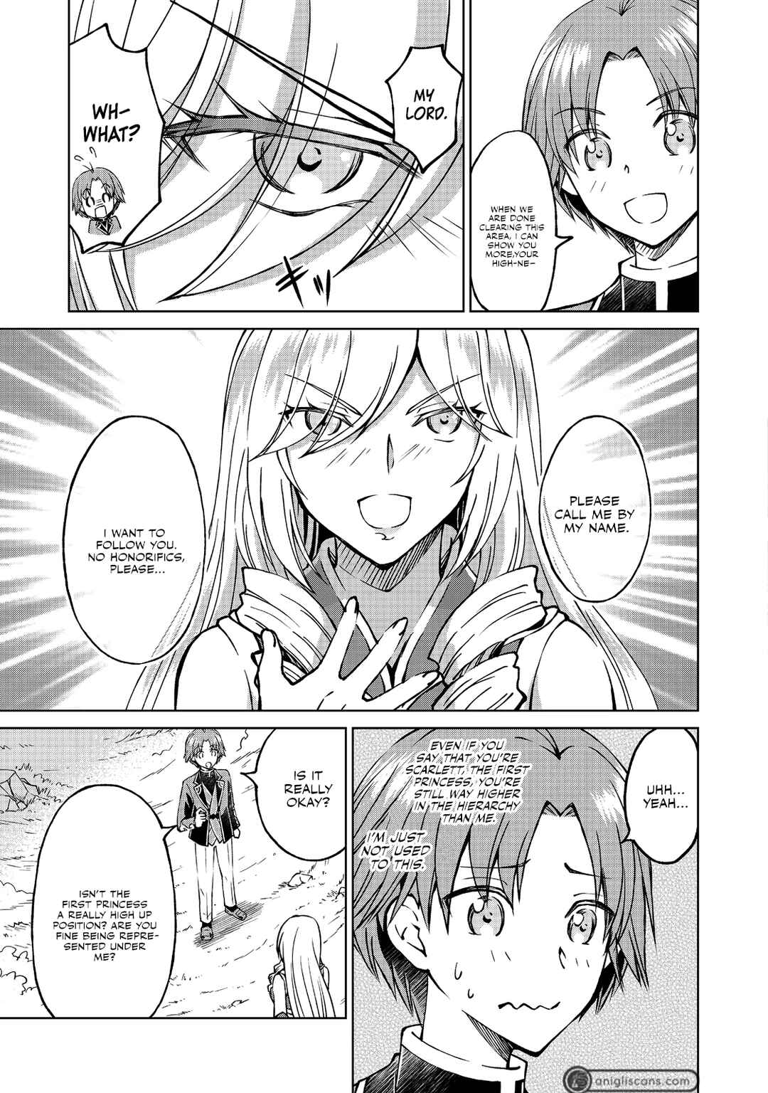 Page 4 Chapter 12 Botsuraku Yotei no Kizoku dakedo, Hima datta kara Mahou wo Kiwamete Mita