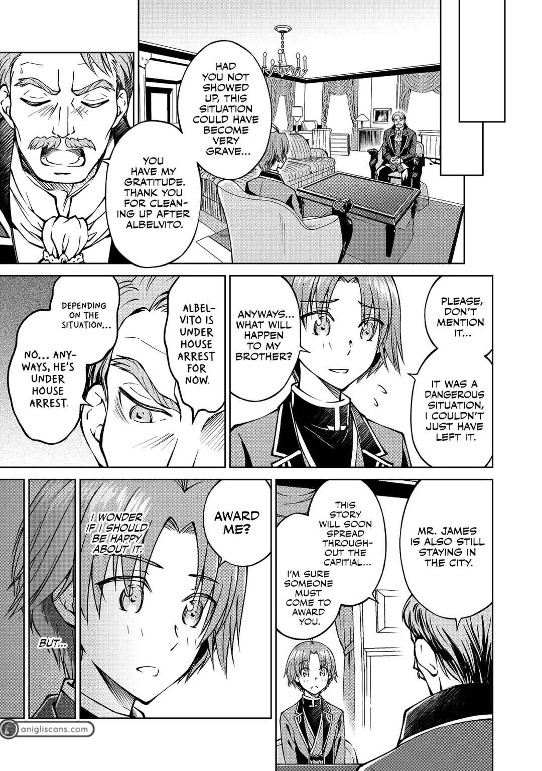 Page 6 Chapter 9 Botsuraku Yotei no Kizoku dakedo, Hima datta kara Mahou wo Kiwamete Mita