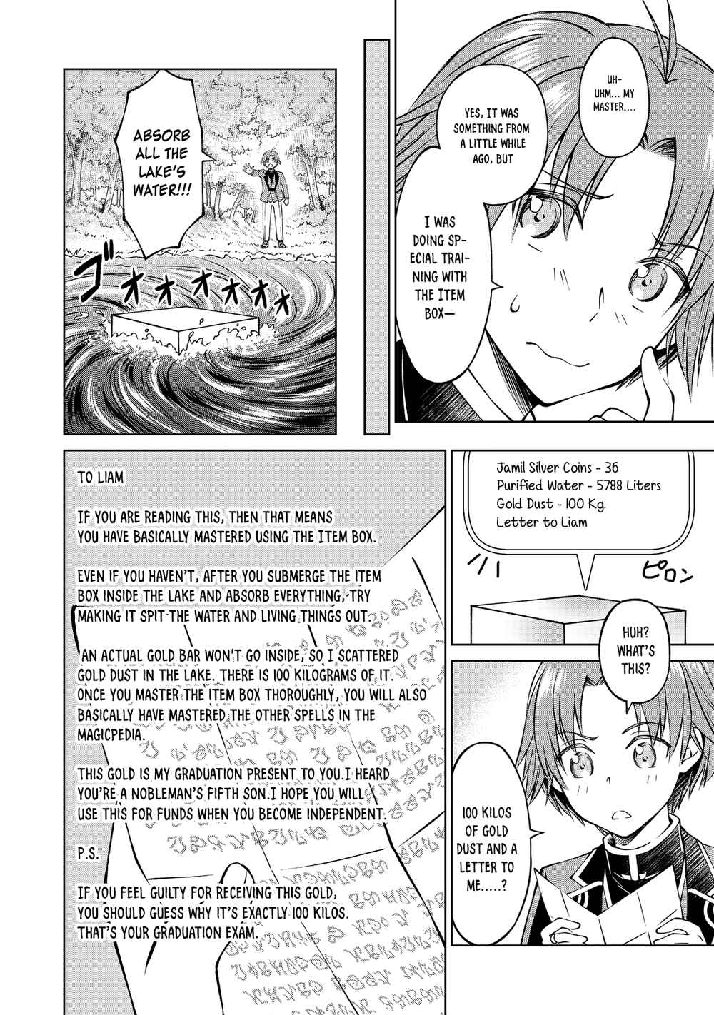 Page 23 Chapter 5 Botsuraku Yotei no Kizoku dakedo, Hima datta kara Mahou wo Kiwamete Mita