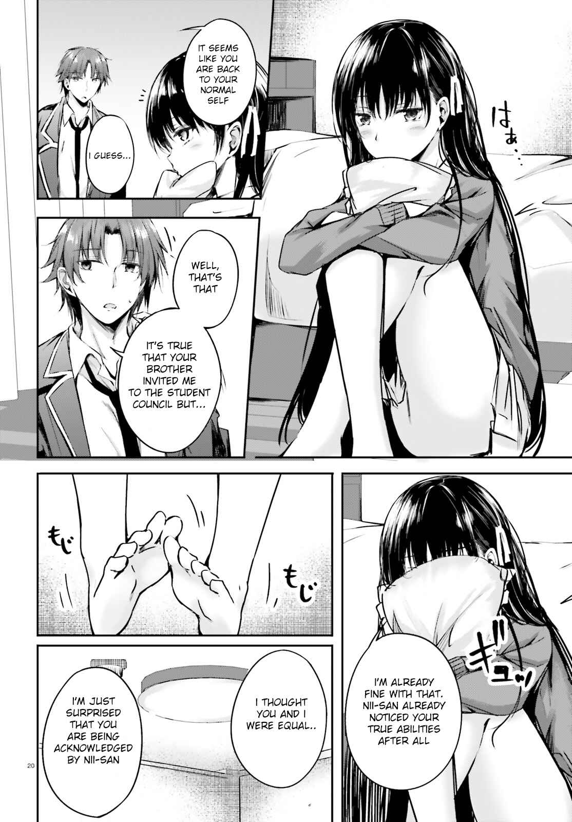 Page 21 Chapter 5 Classroom of the Elite √Horikita