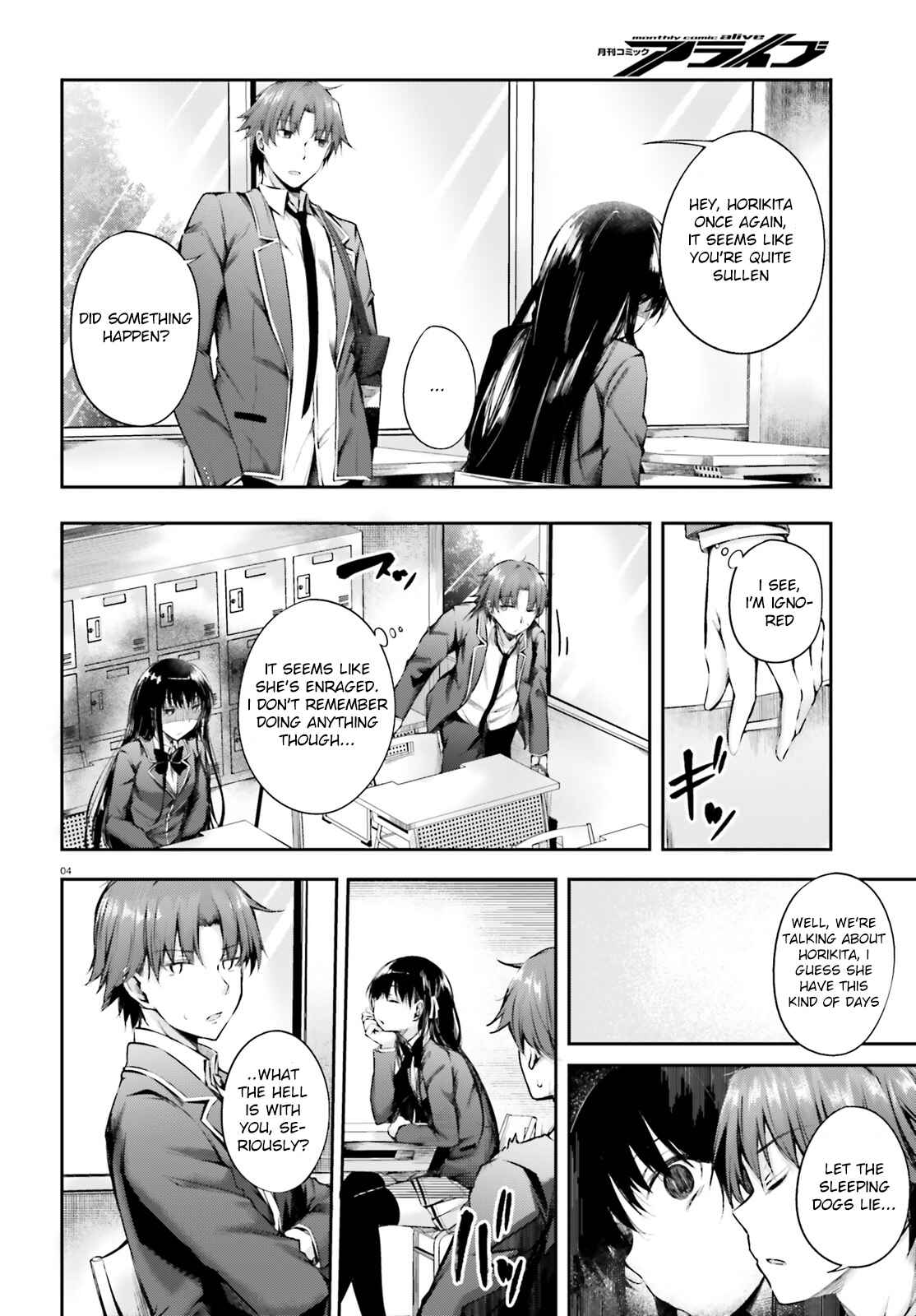 Page 5 Chapter 5 Classroom of the Elite √Horikita