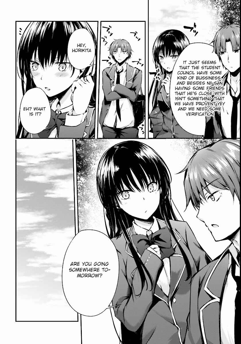 Page 13 Chapter 4 Classroom of the Elite √Horikita