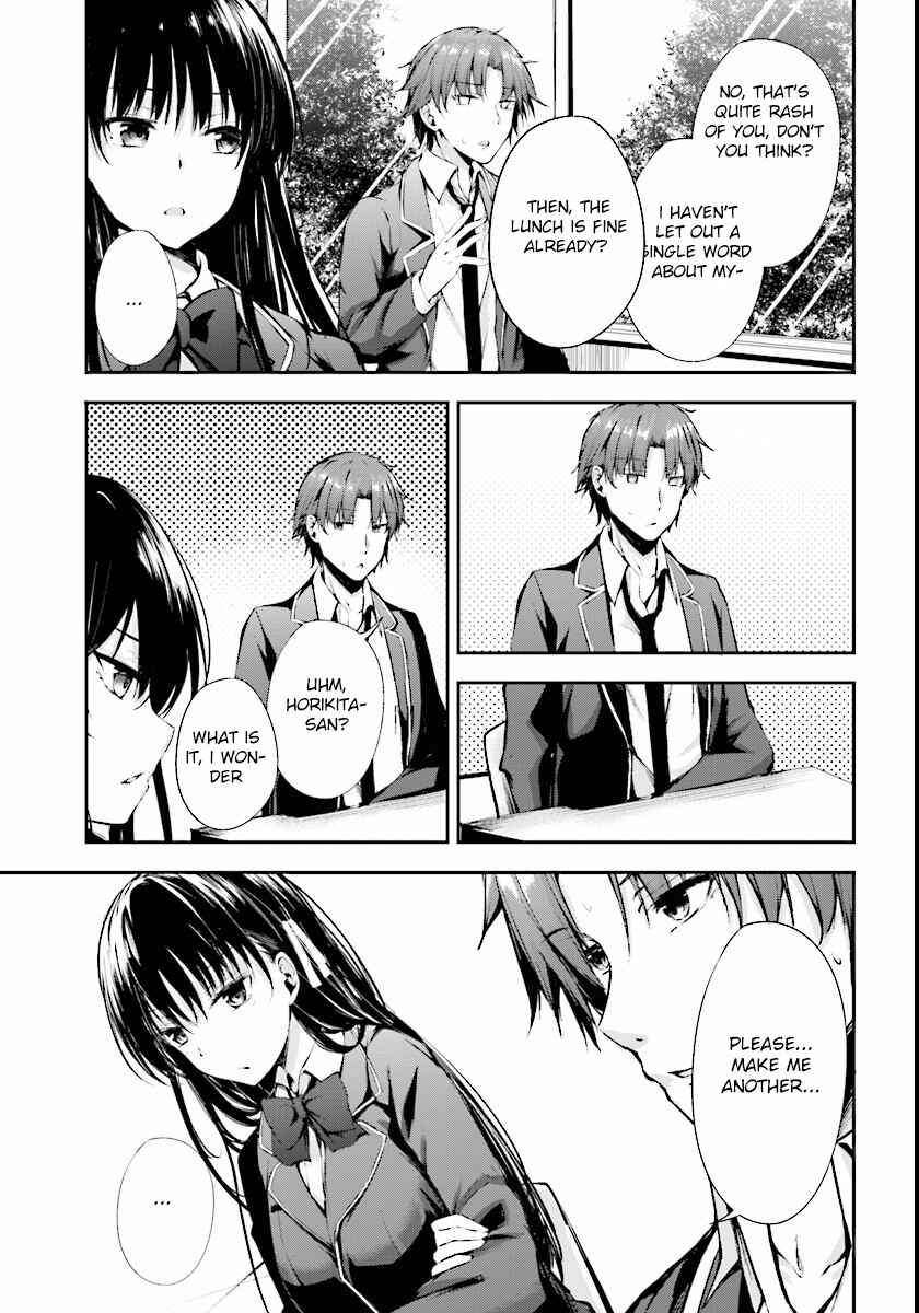 Page 8 Chapter 4 Classroom of the Elite √Horikita