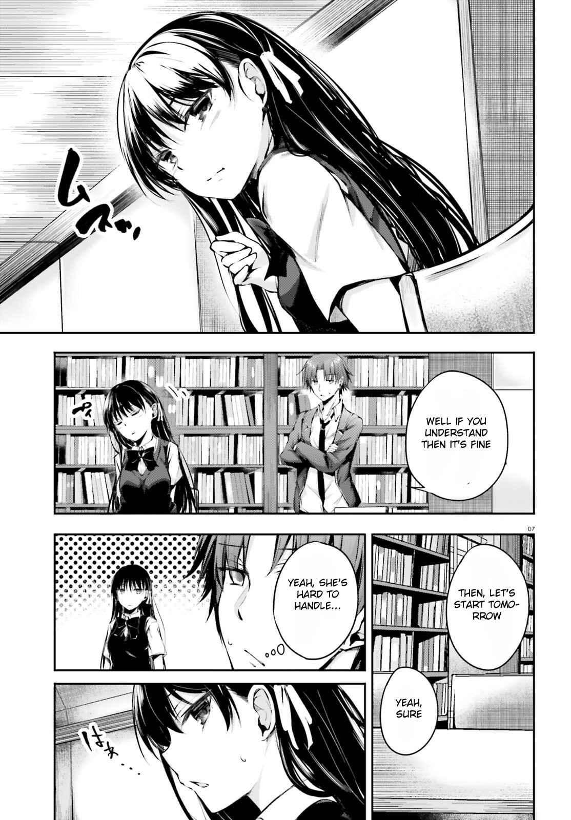 Page 9 Chapter 6 Classroom of the Elite √Horikita
